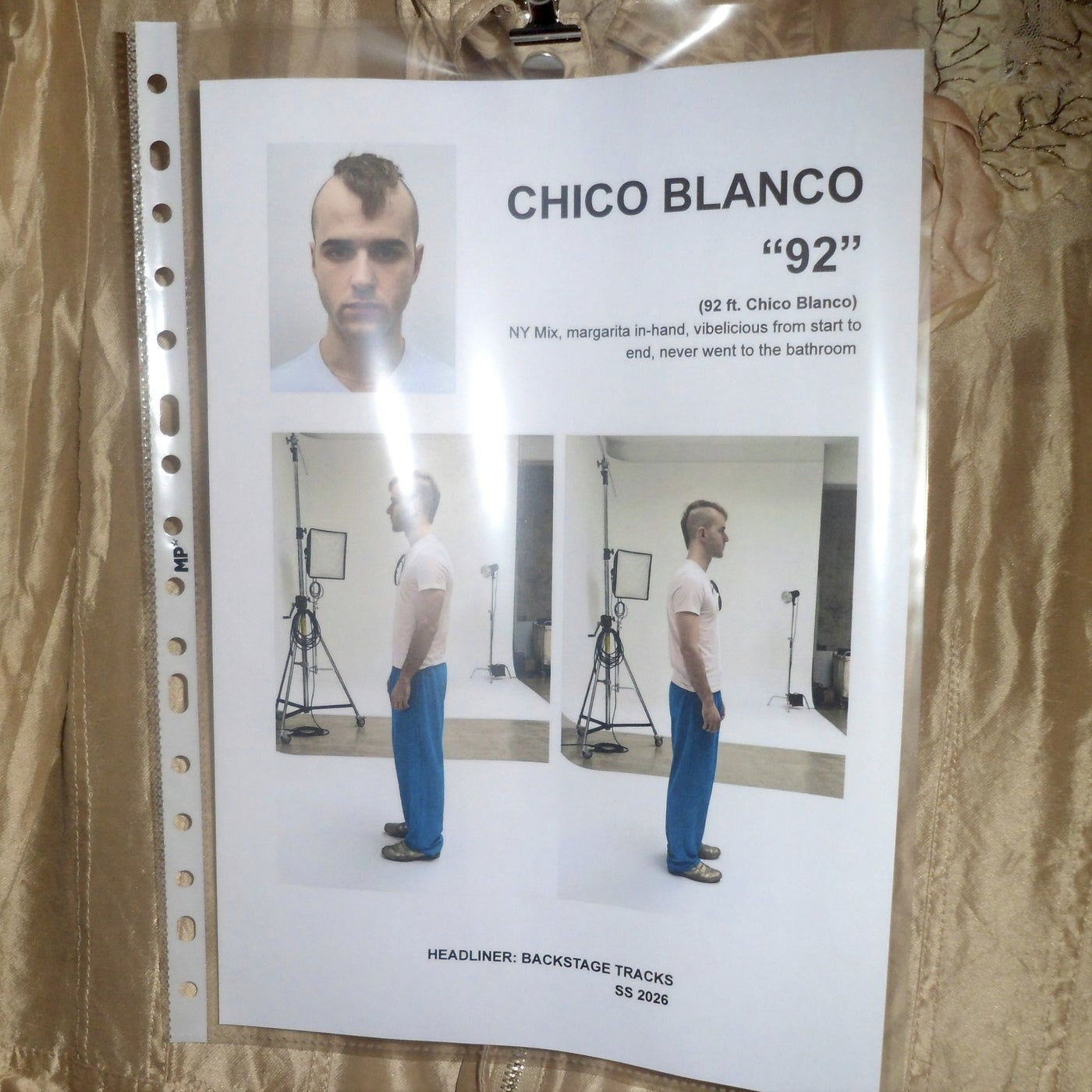 Cover - Llum, Chico Blanco - 92 ft. Chico Blanco (Original Mix) Promo tools