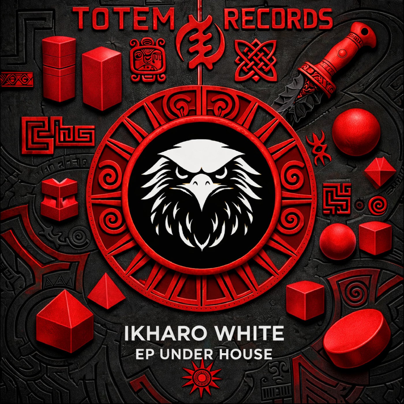 Cover - Ikharo White - Under house (Extended Mix) Promo tools