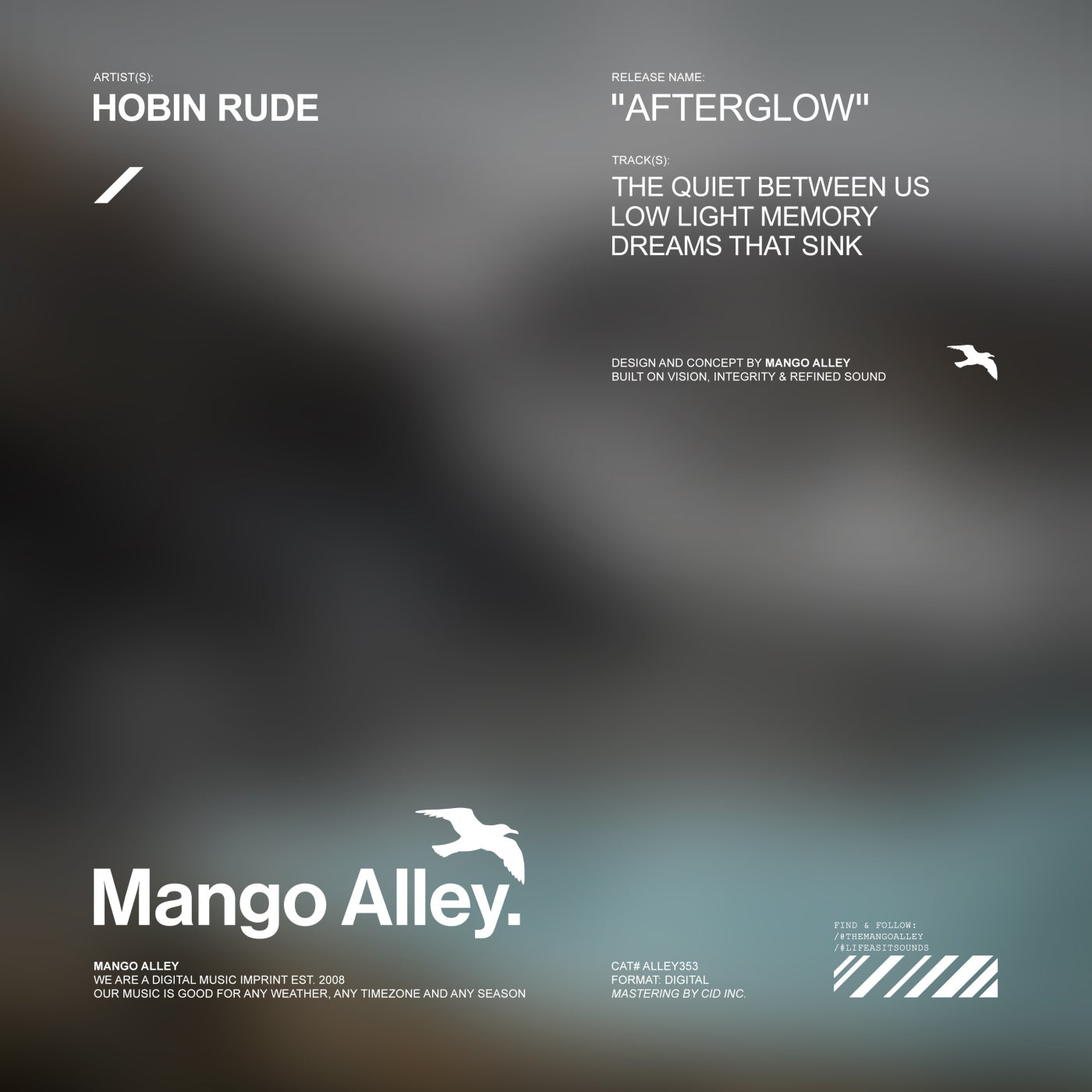 Cover - Hobin Rude - Low Light Memory (Original Mix) Promo tools