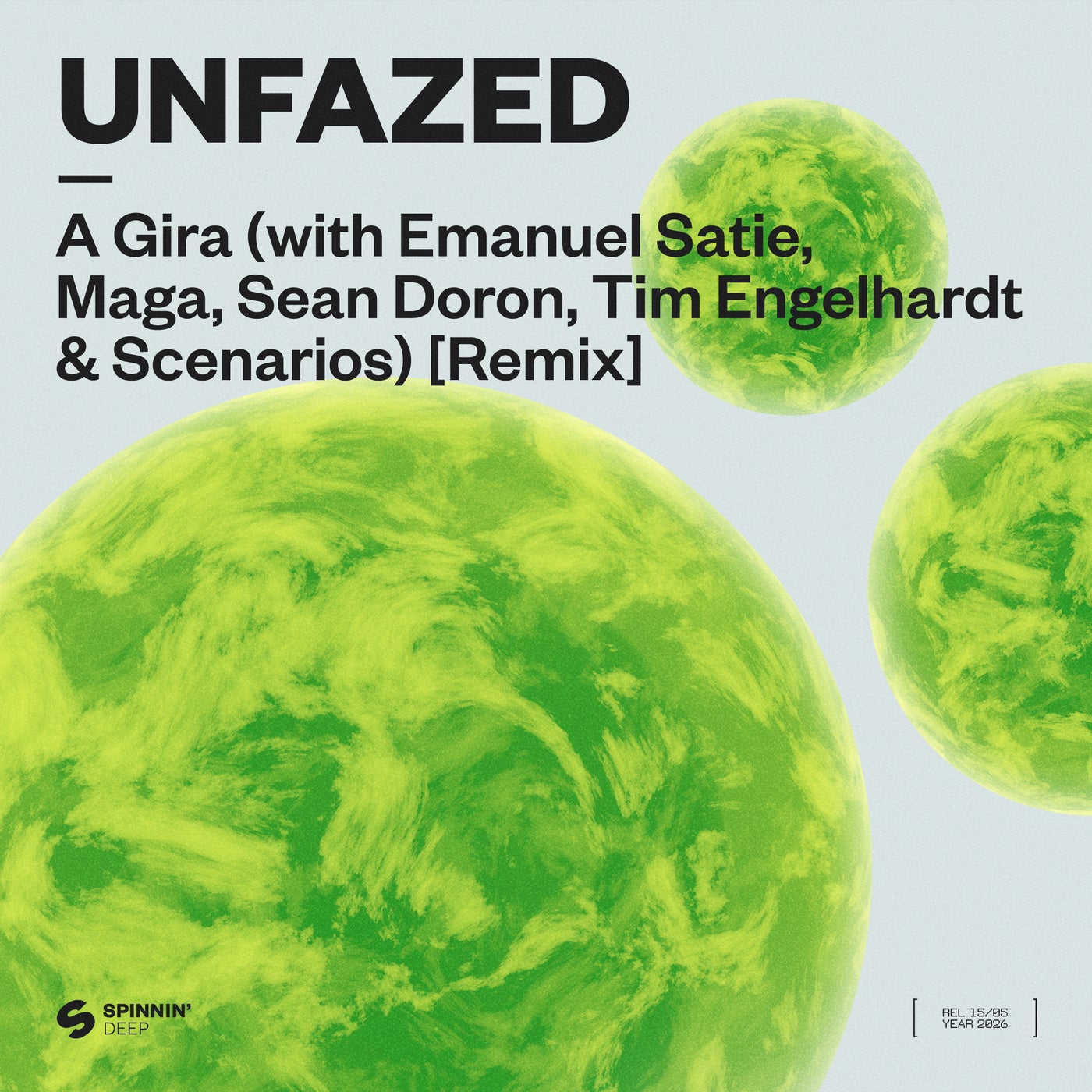 Cover - Emanuel Satie, Tim Engelhardt, Maga, Sean Doron, Unfazed, Scenarios - A Gira (with Emanuel Satie, Maga, Sean Doron, Tim Engelhardt & Scenarios) (Extended Remix) Promo tools