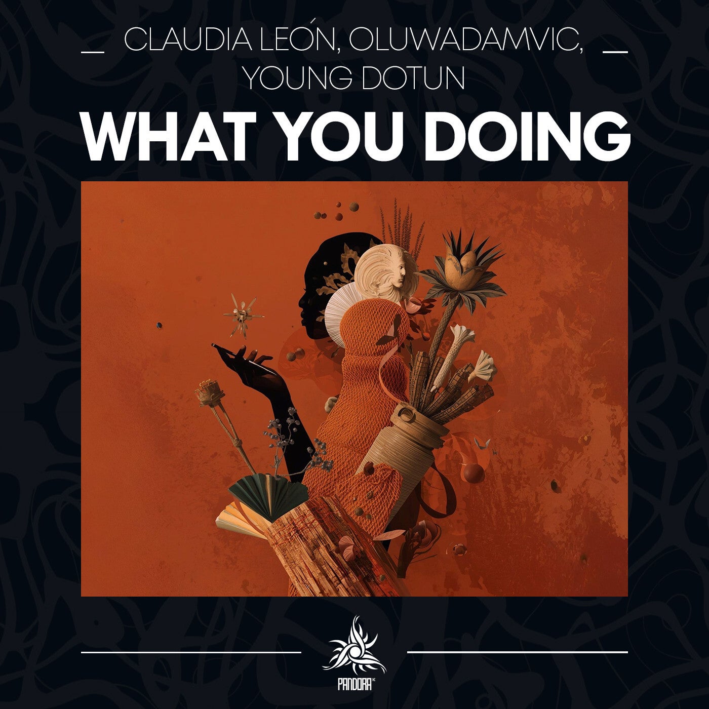 Cover - Oluwadamvic, Claudia León, Young Dotun - What You Doing (Original Mix) Promo tools