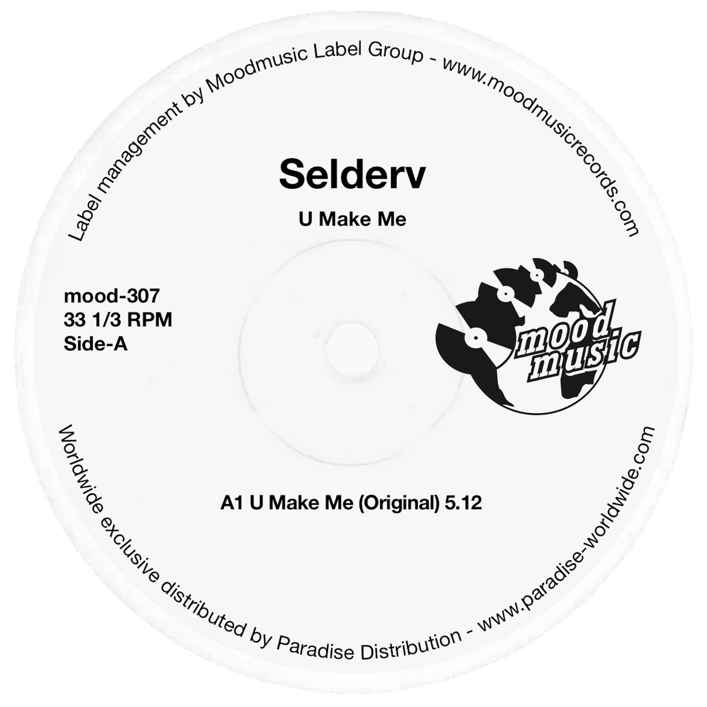 Cover - Selderv - U Make Me (Original Mix) Promo tools