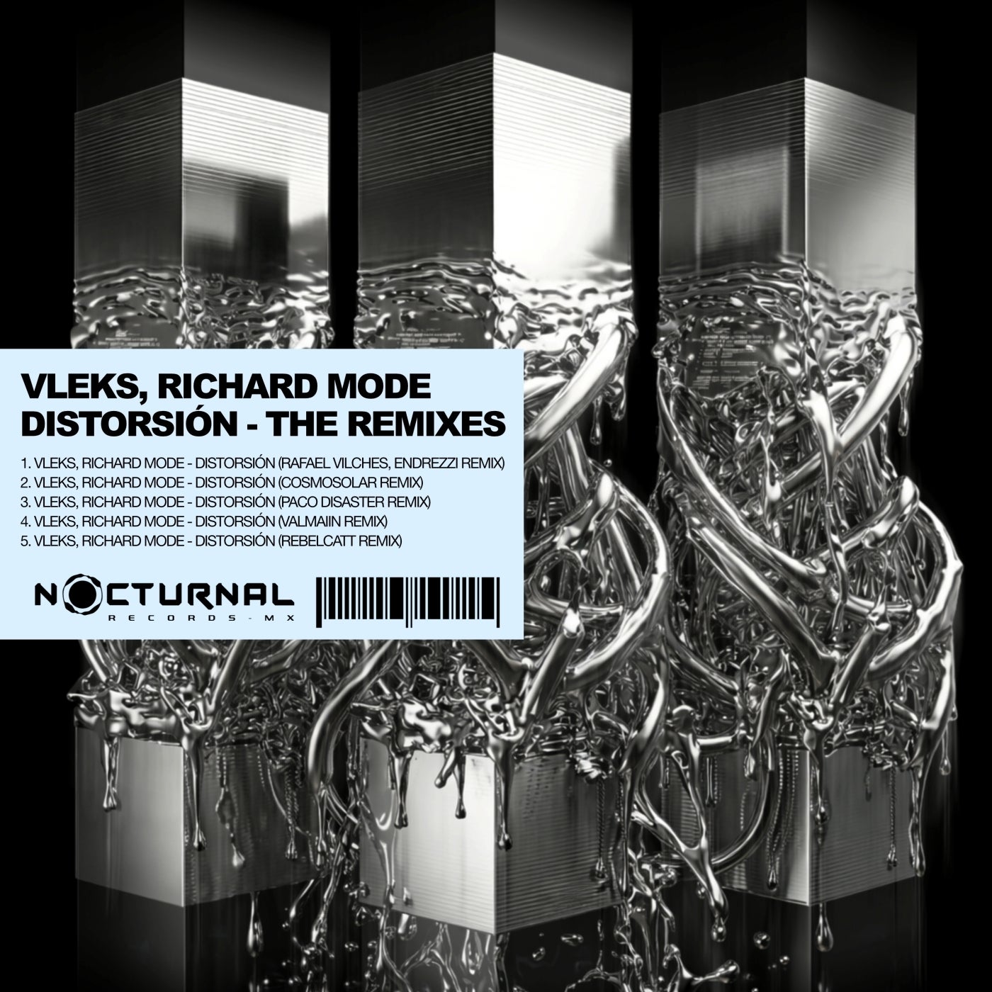 Cover - Vleks, Richard Mode - Distorsión (Rafael Vilches, Endrezzi Remix) Promo tools