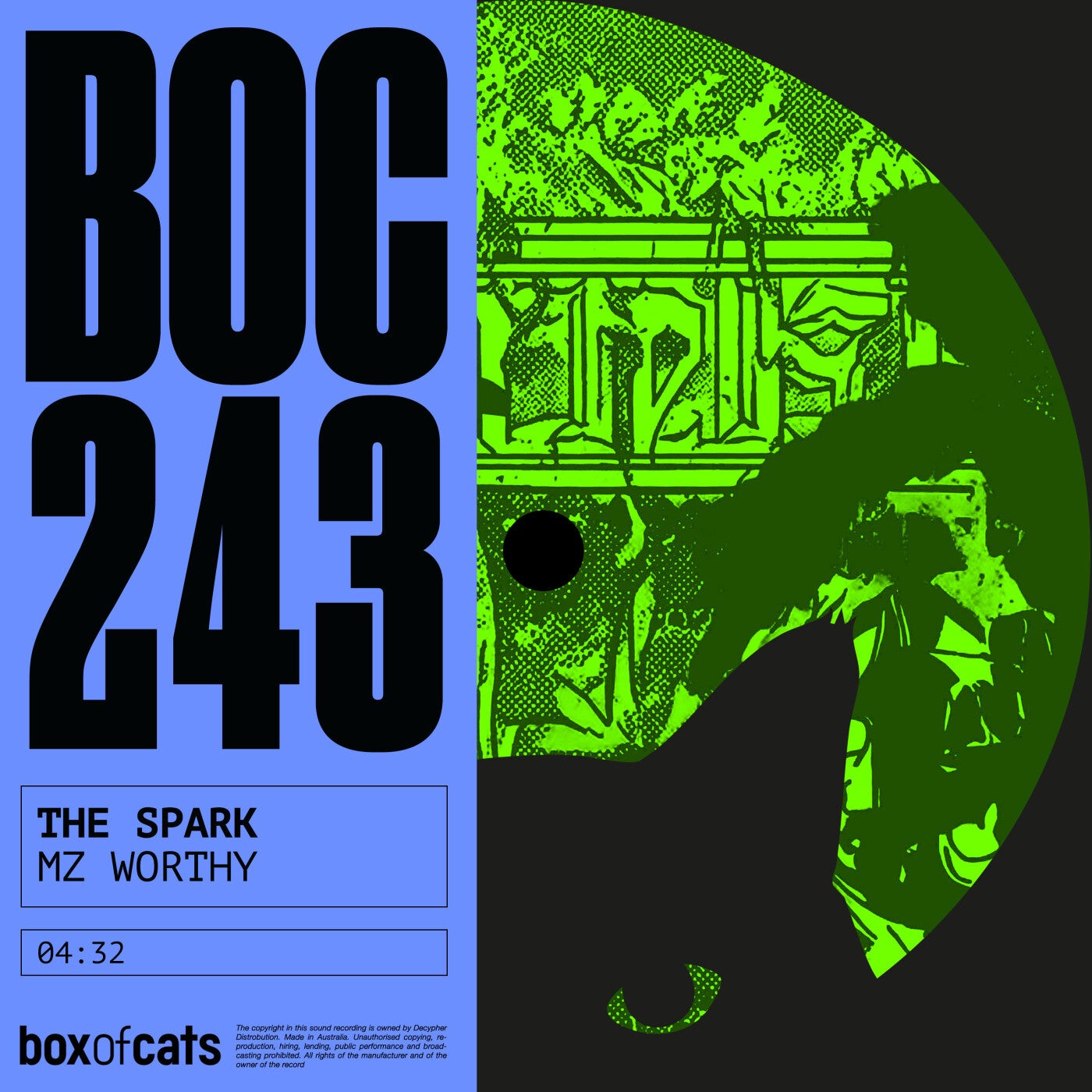Cover - Mz Worthy - The Spark (Extended Mix) Promo tools