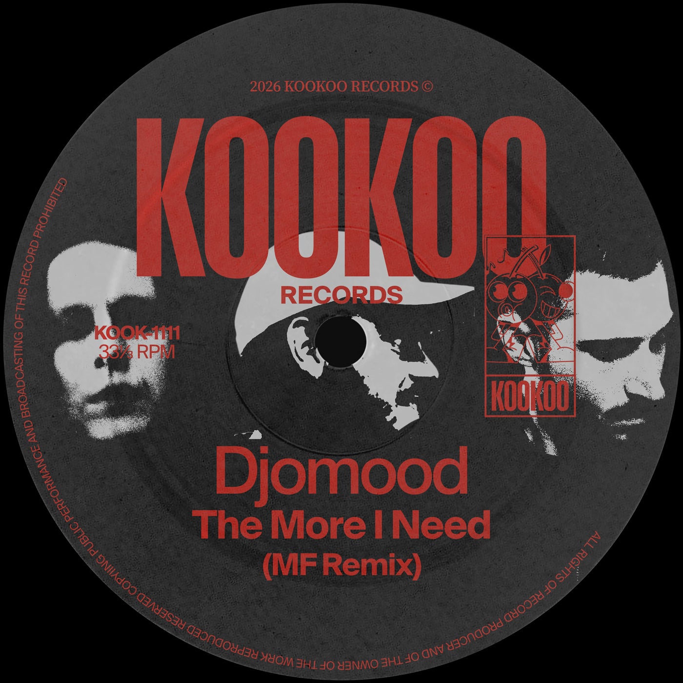 Cover - Manuel Falardeau, Djomood - The More I Need (Manuel Falardeau's Deep Punch Extended Remix) Promo tools