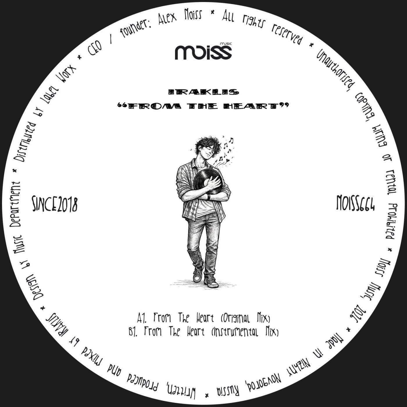 Cover - IRAKLIS - From The Heart (Original Mix) Promo tools