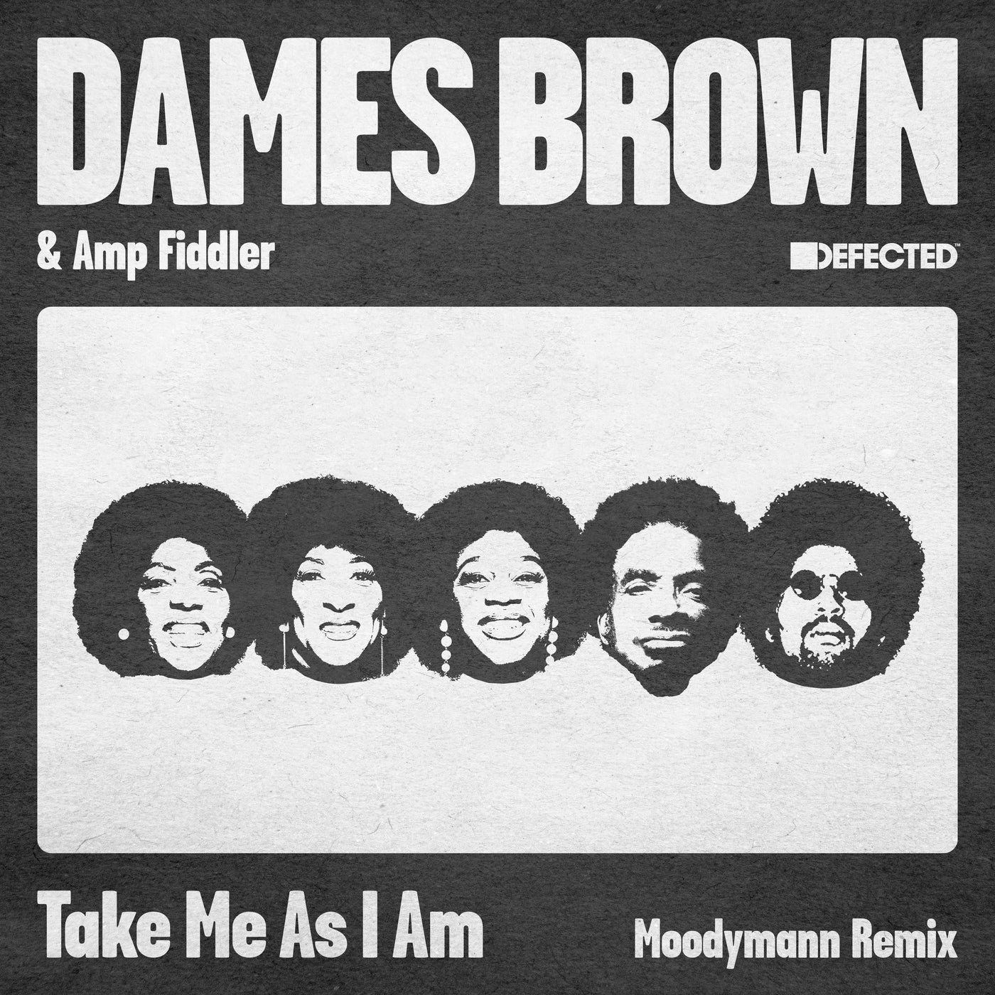 Cover - AMP Fiddler, Moodymann, Dames Brown - Take Me As I Am (Moodymann Extended Remix) Promo tools