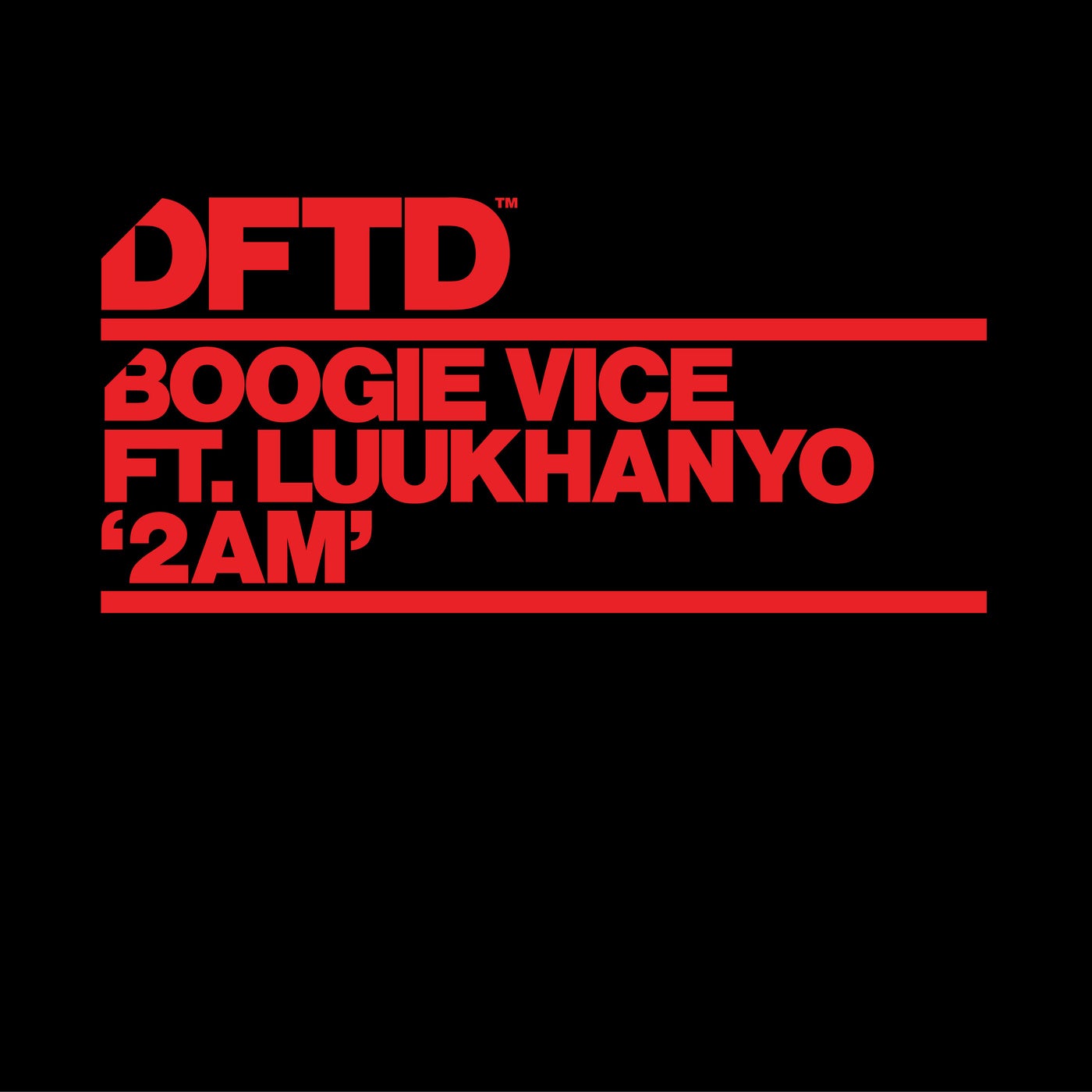 Cover - Boogie Vice - 2AM (Organ Donor Dub) Promo tools