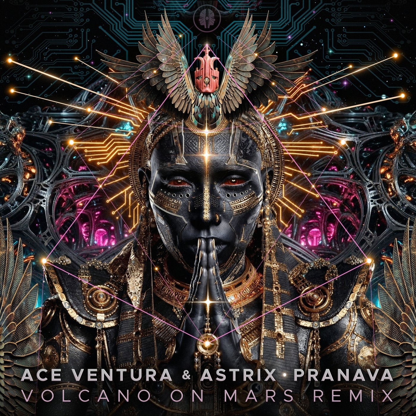 Cover - Ace Ventura, Astrix, Volcano On Mars - Pranava (Volcano on Mars remix) Promo tools