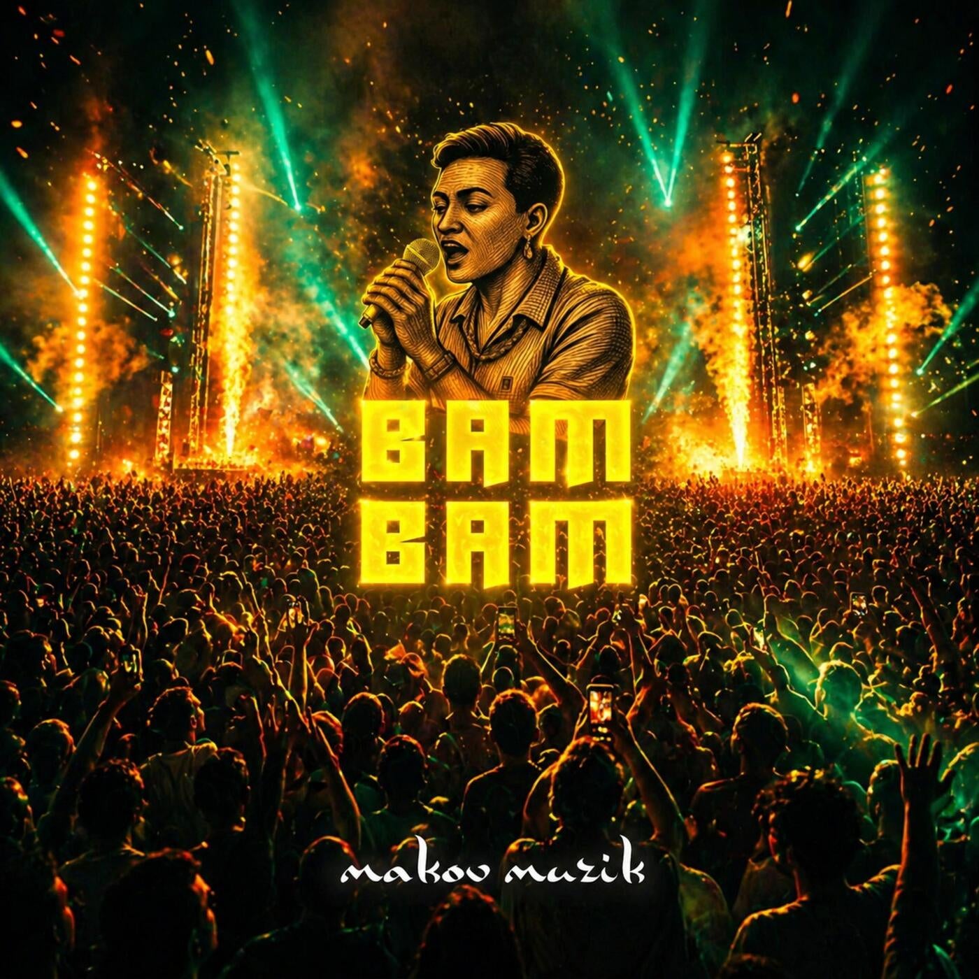 Cover - Makov Muzik - Bam Bam (Original Mix) Promo tools