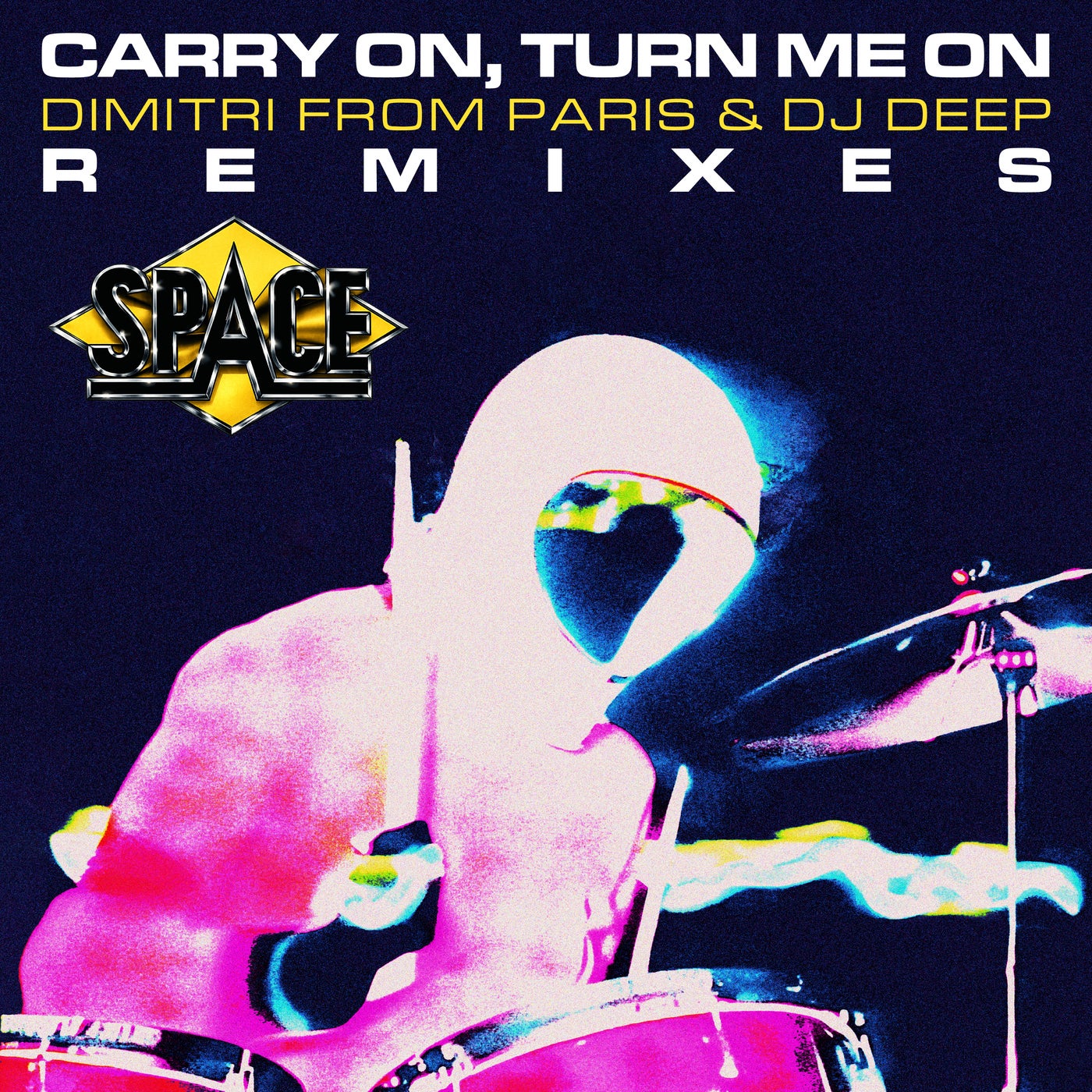 Cover - DJ Deep, Dimitri From Paris, SPACE - Carry On, Turn Me On (Dimitri From Paris & DJ Deep Remix Parts I, II & III) Promo tools
