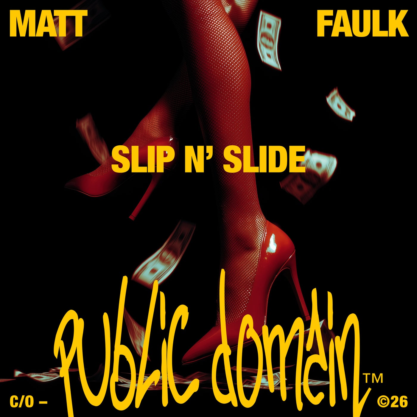 Cover - Matt Faulk - Slip N' Slide (Extended Mix) Promo tools