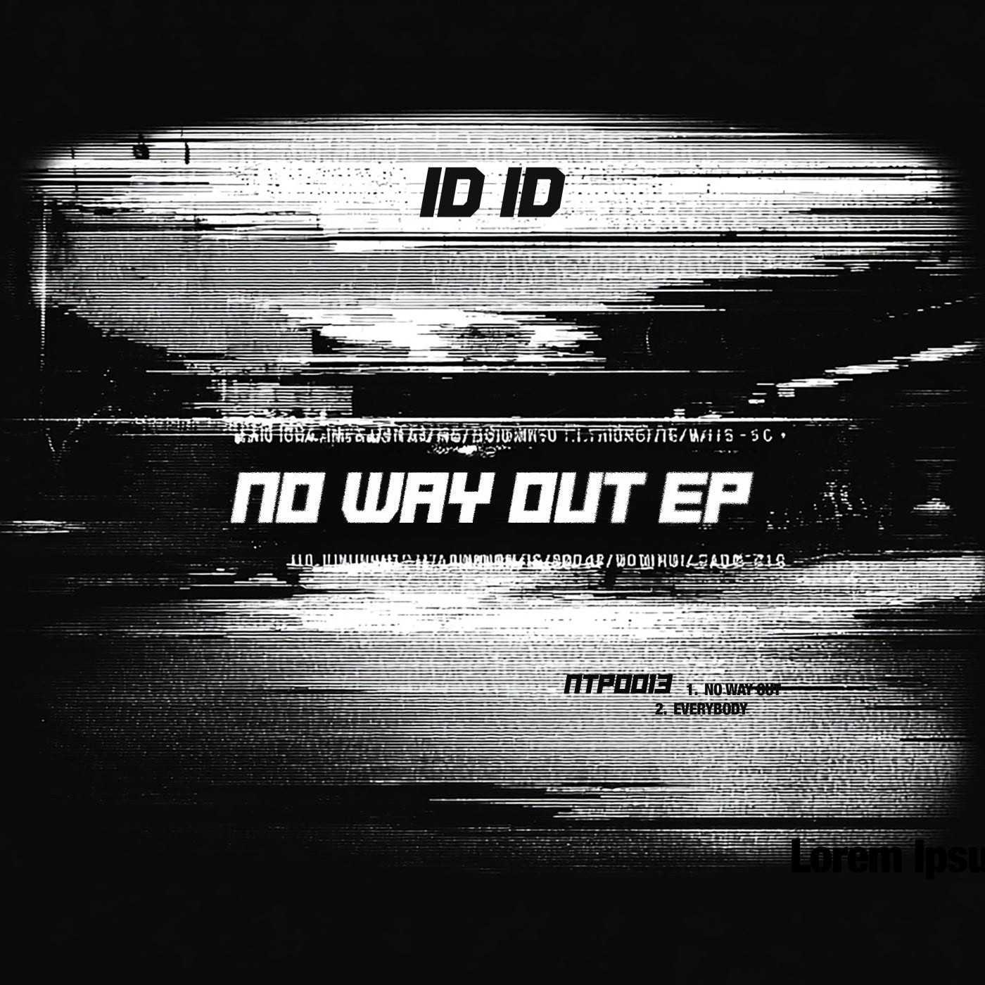 Cover - ID ID - No Way Out (Original Mix) Promo tools