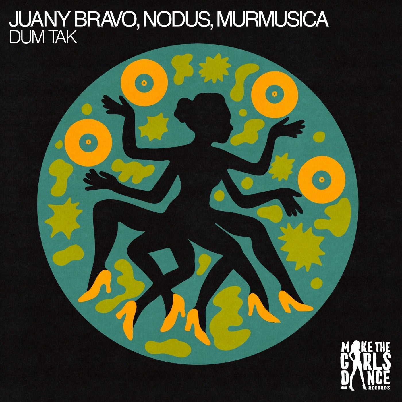 Cover - Juany Bravo, NODUS, Murmusica - Dum Tak (Extended Mix) Promo tools