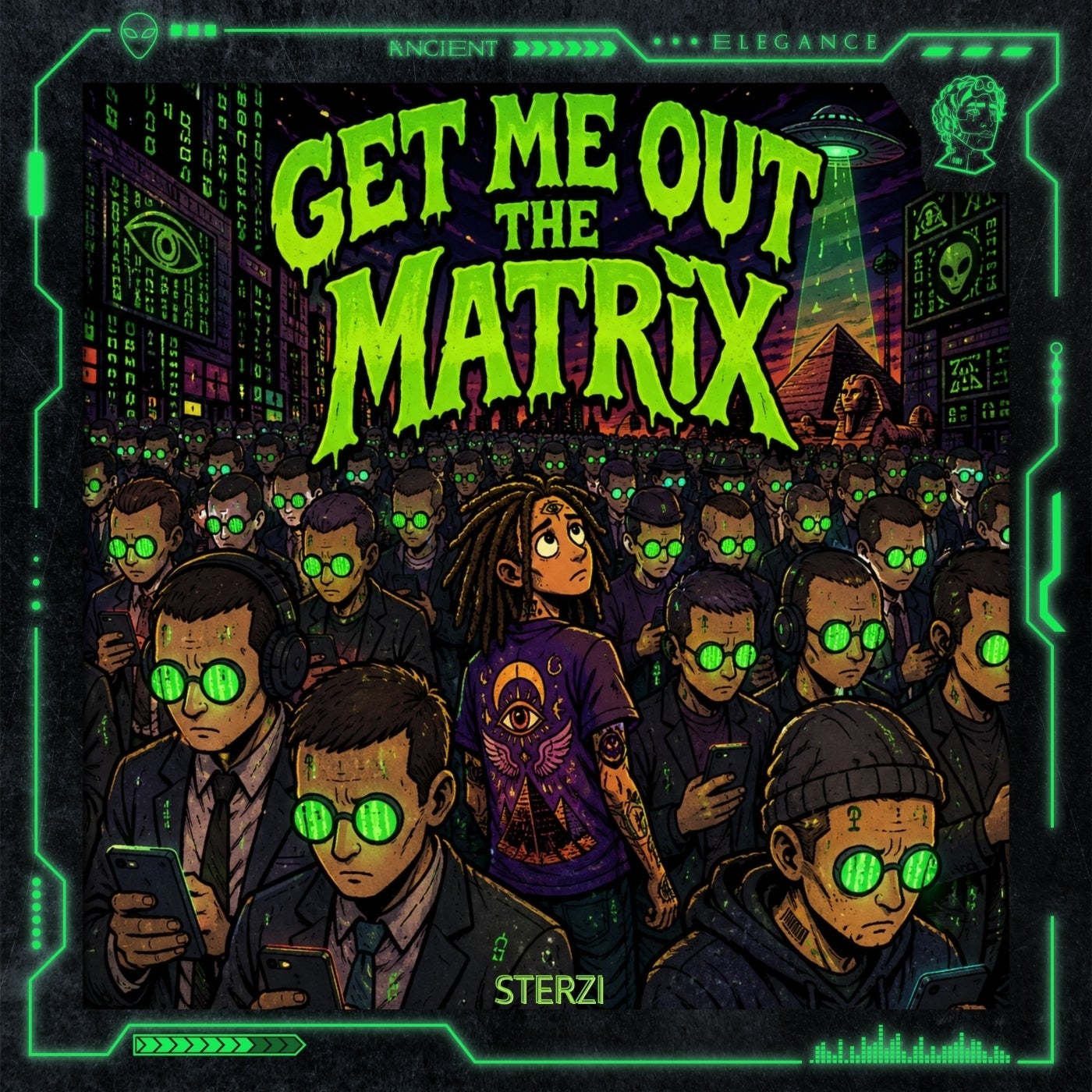 Cover - Sterzi - Get Me Out the Matrix (Extended Mix) Promo tools