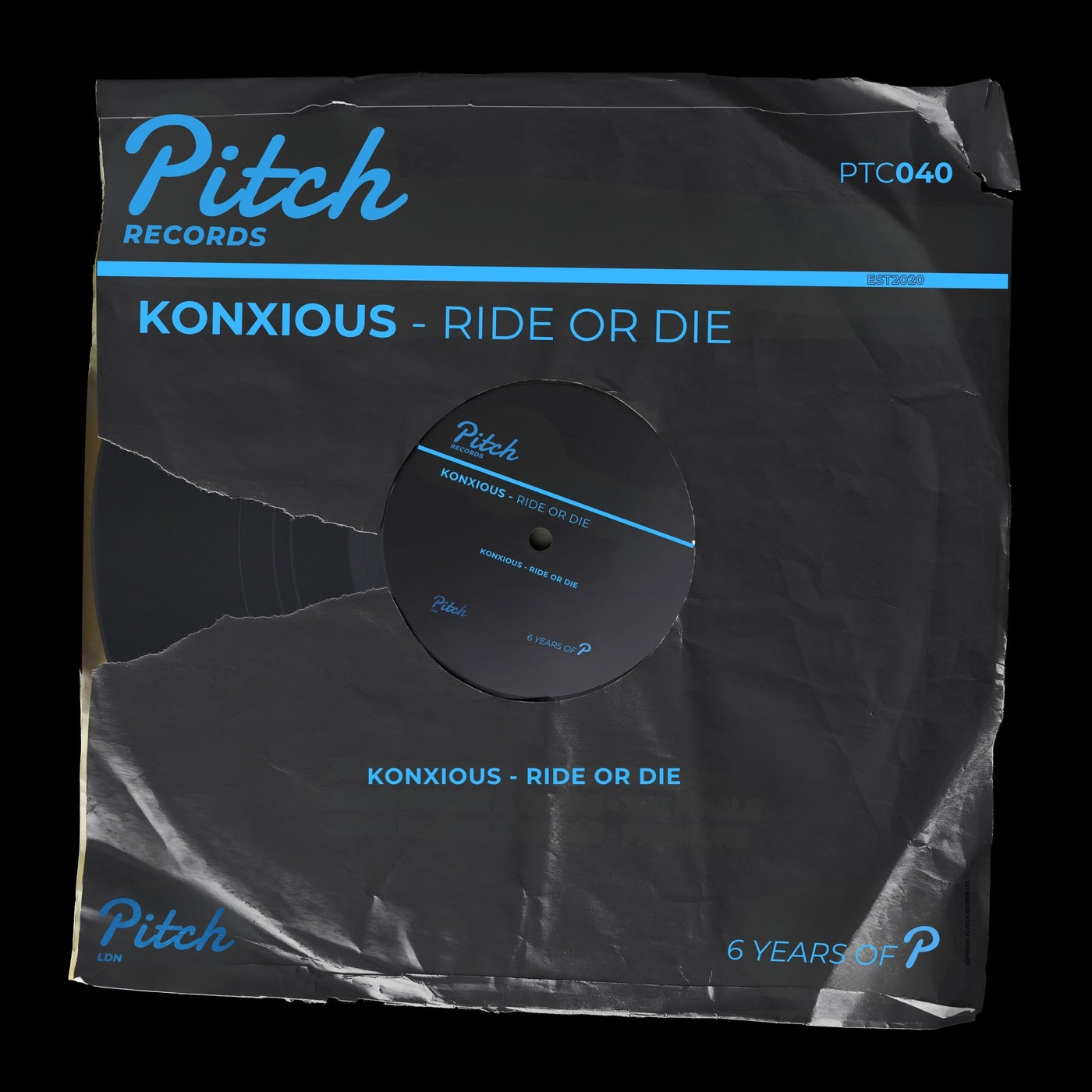 Cover - KONXIOUS - Ride or Die (Original Mix) Promo tools