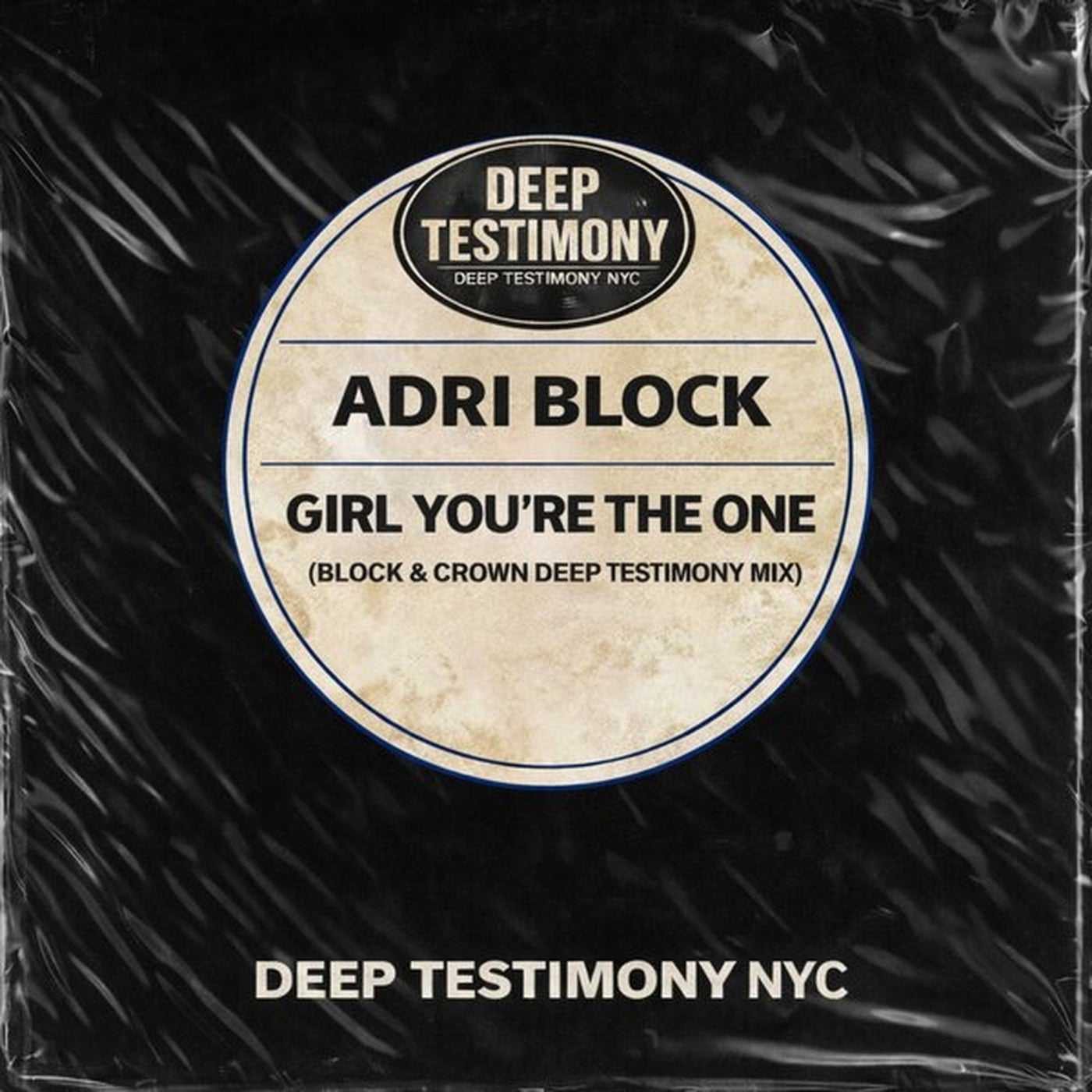 Cover - Adri Block - Girl You're The One (Original Mix) Promo tools