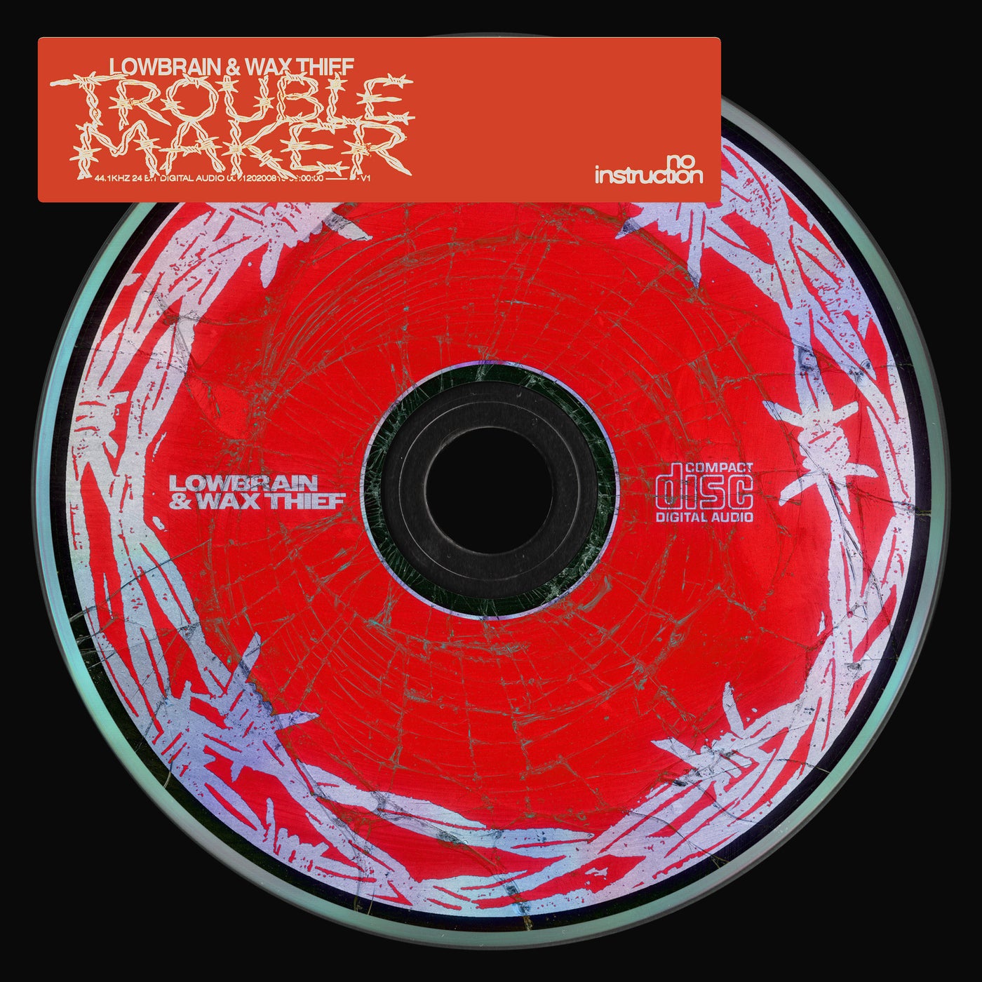 Cover - Lowbrain, Wax Thief - Trouble Maker (Extended Mix) Promo tools