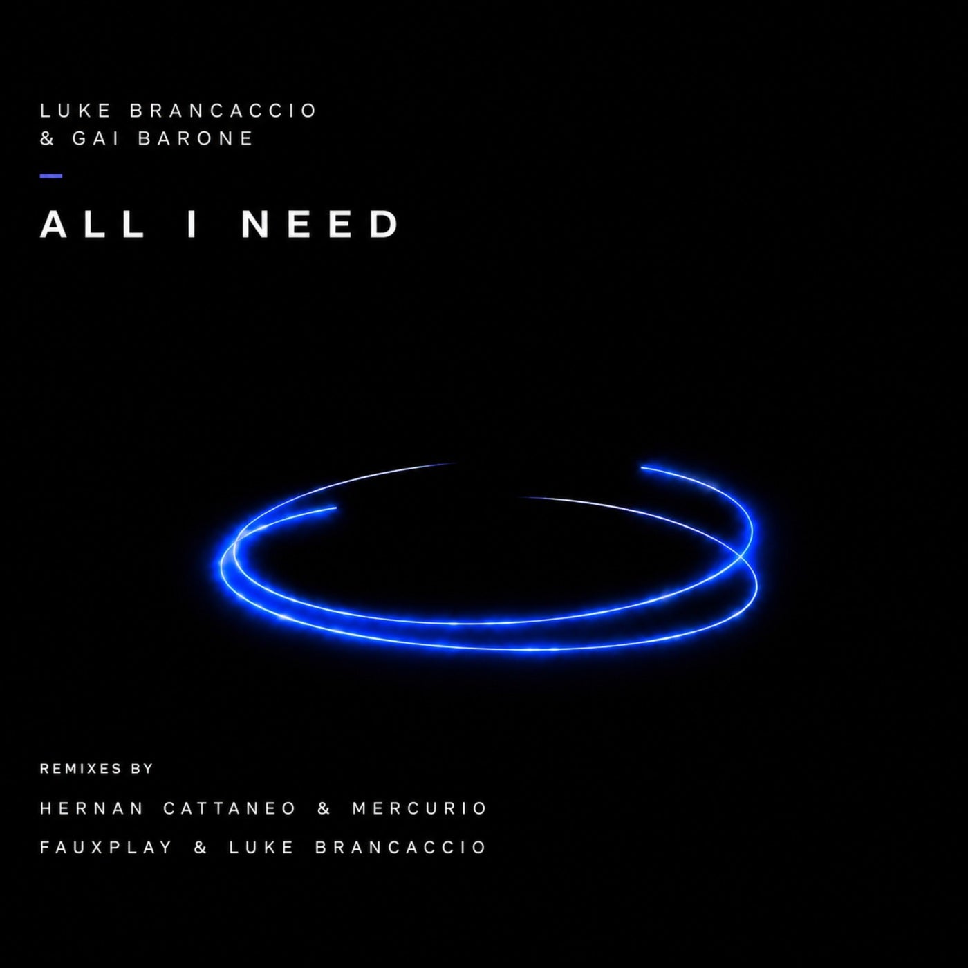 Cover - Gai Barone, Luke Brancaccio, Kiki Cave - All I Need feat. Kiki Cave (Hernan Cattaneo & Mercurio Dub) Promo tools