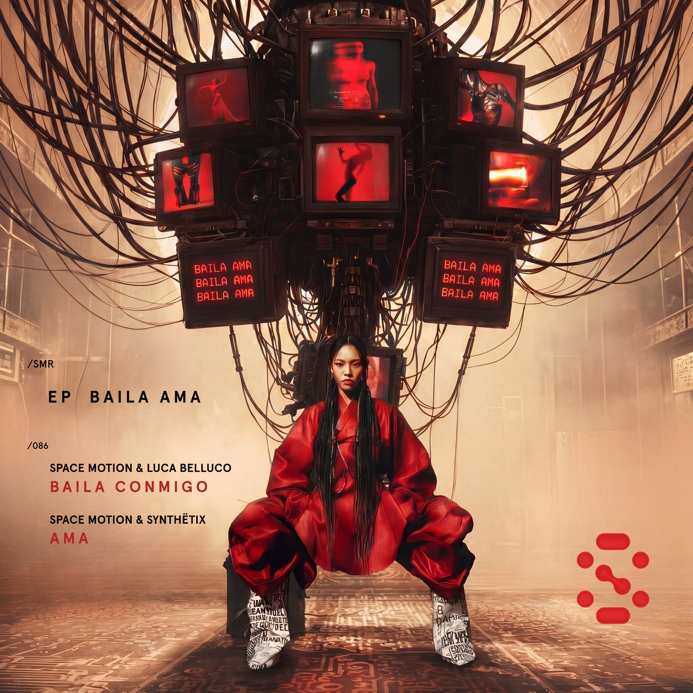 Cover - Space Motion, Luca Belluco - Baila Conmigo (Original Mix) Promo tools