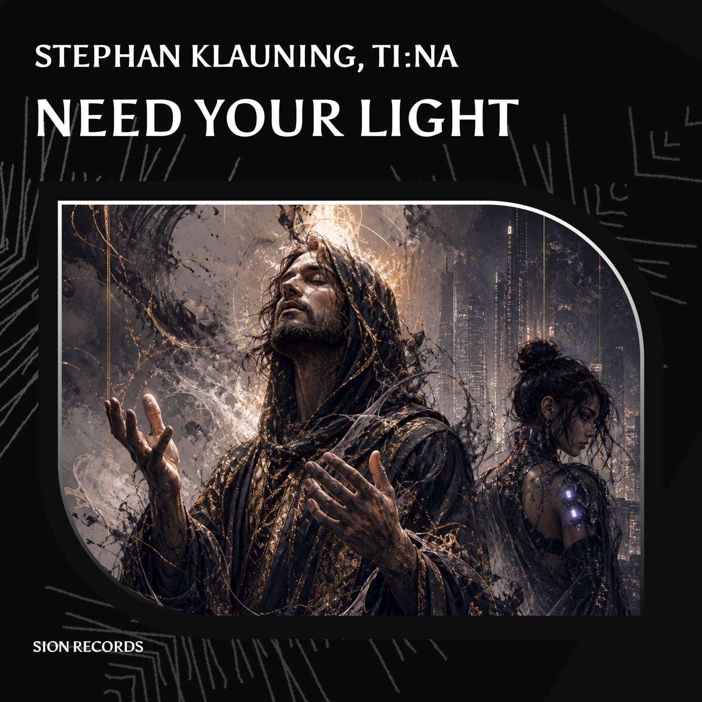 Cover - Stephan Klauning, TI:NA - Need Your Light (Original Mix) Promo tools