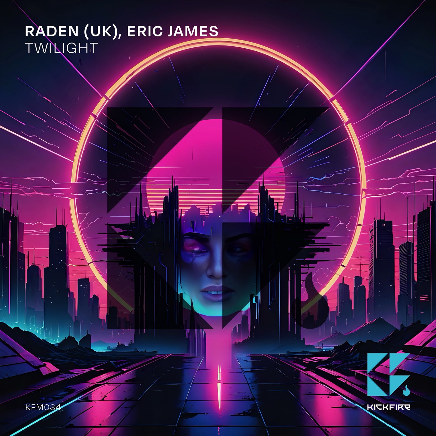 Cover - Eric James, Raden (UK) - Twilight (Extended Mix) Promo tools