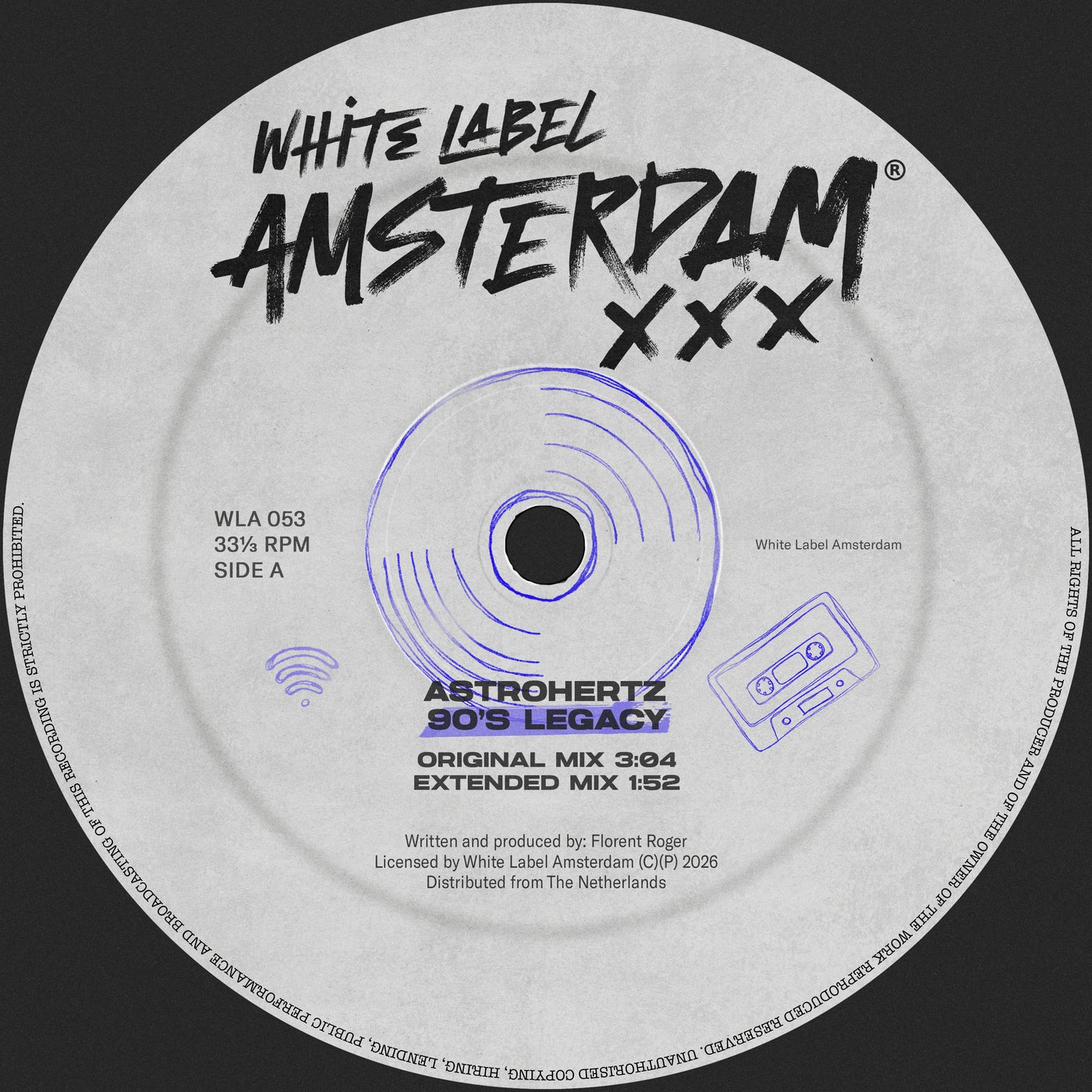Cover - AstroHertz - 90's Legacy (Extended Mix) Promo tools