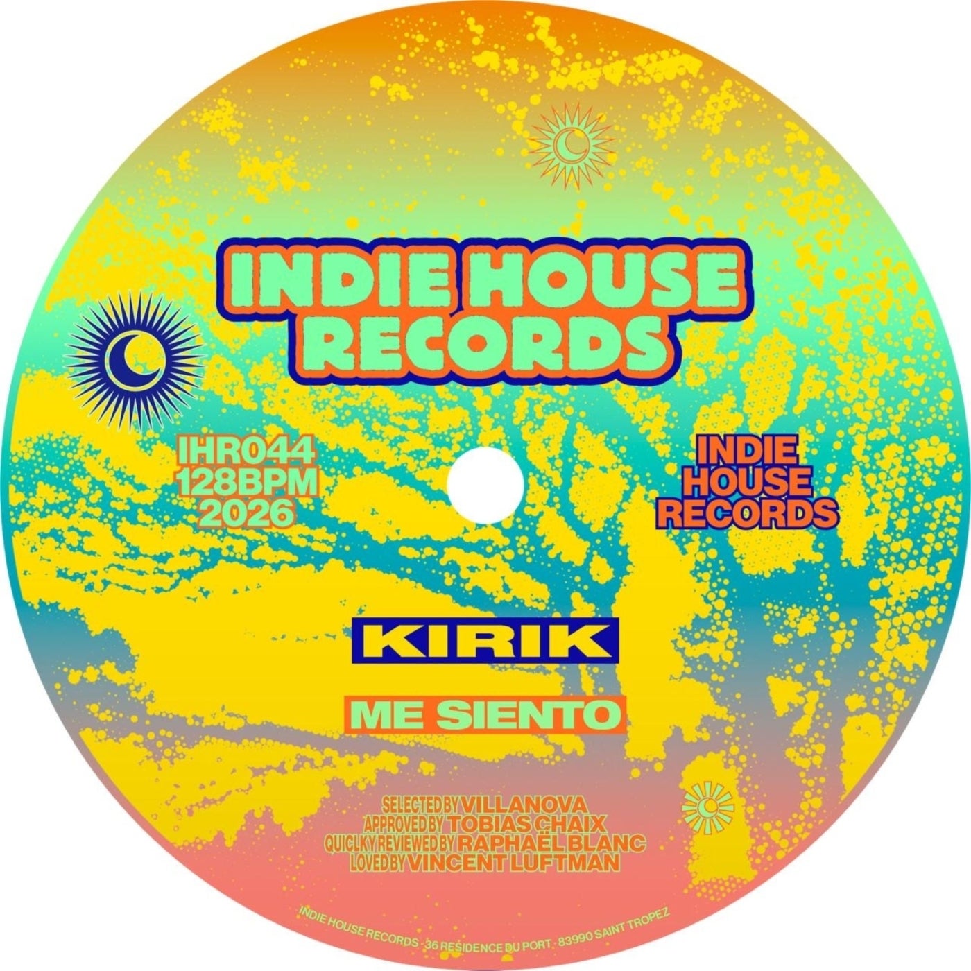 Cover - KIRIK - Me Siento (Original Mix) Promo tools