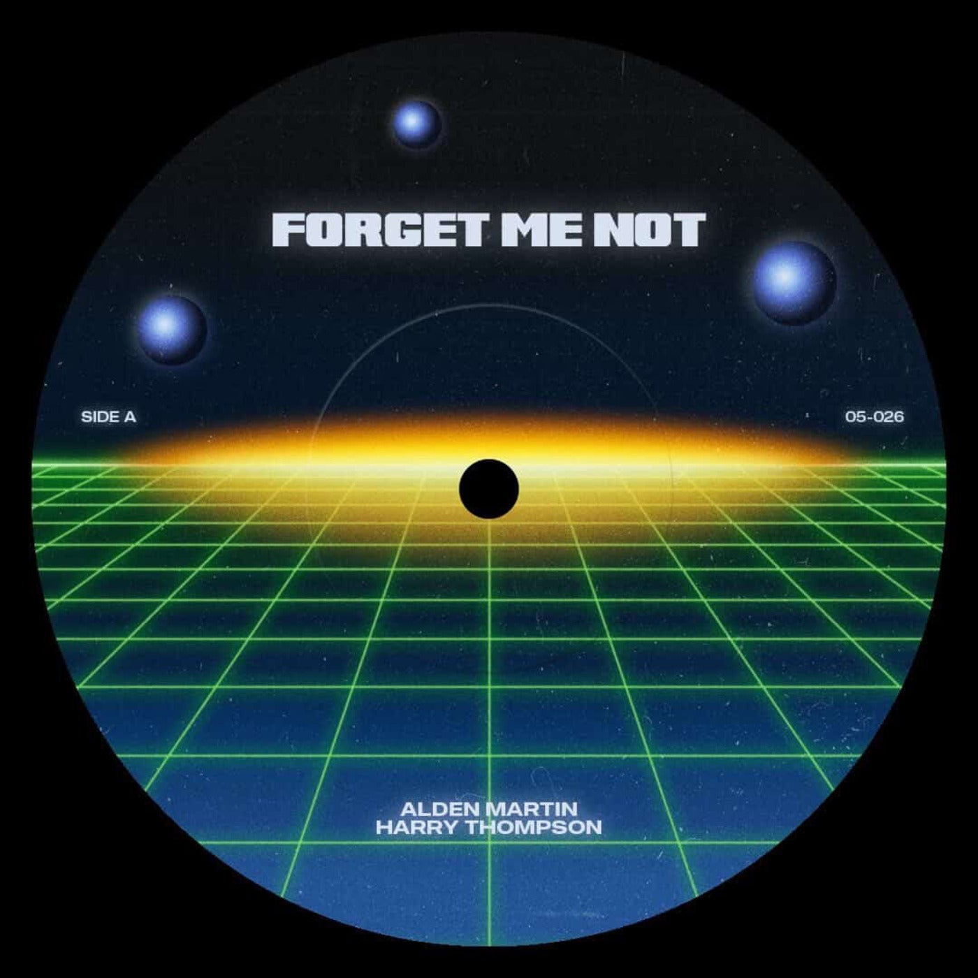 Cover - Alden Martin, Harry Thompson - Forget Me Not (Original Mix) Promo tools