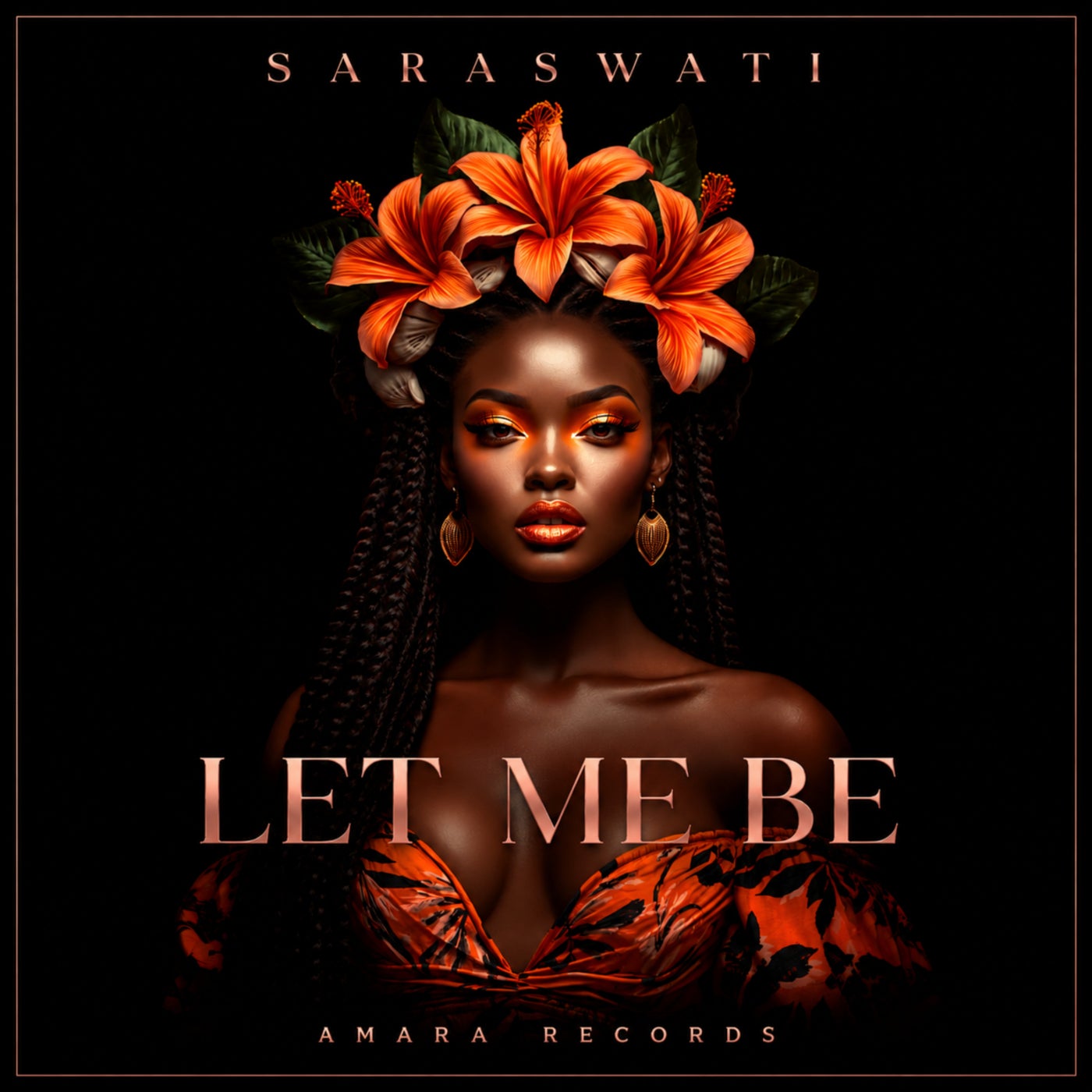 Cover - Saraswati - Let Me Be (Melodic Afro House) Promo tools