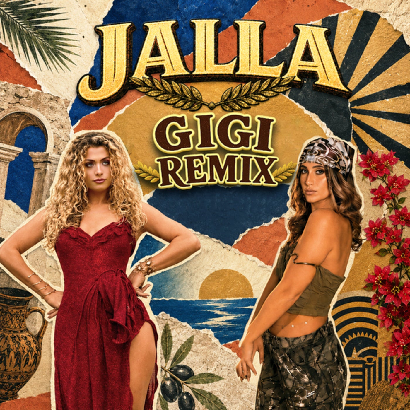 Cover - Gigi, Antigoni - JALLA (Afro-House Rework Extended) Promo tools