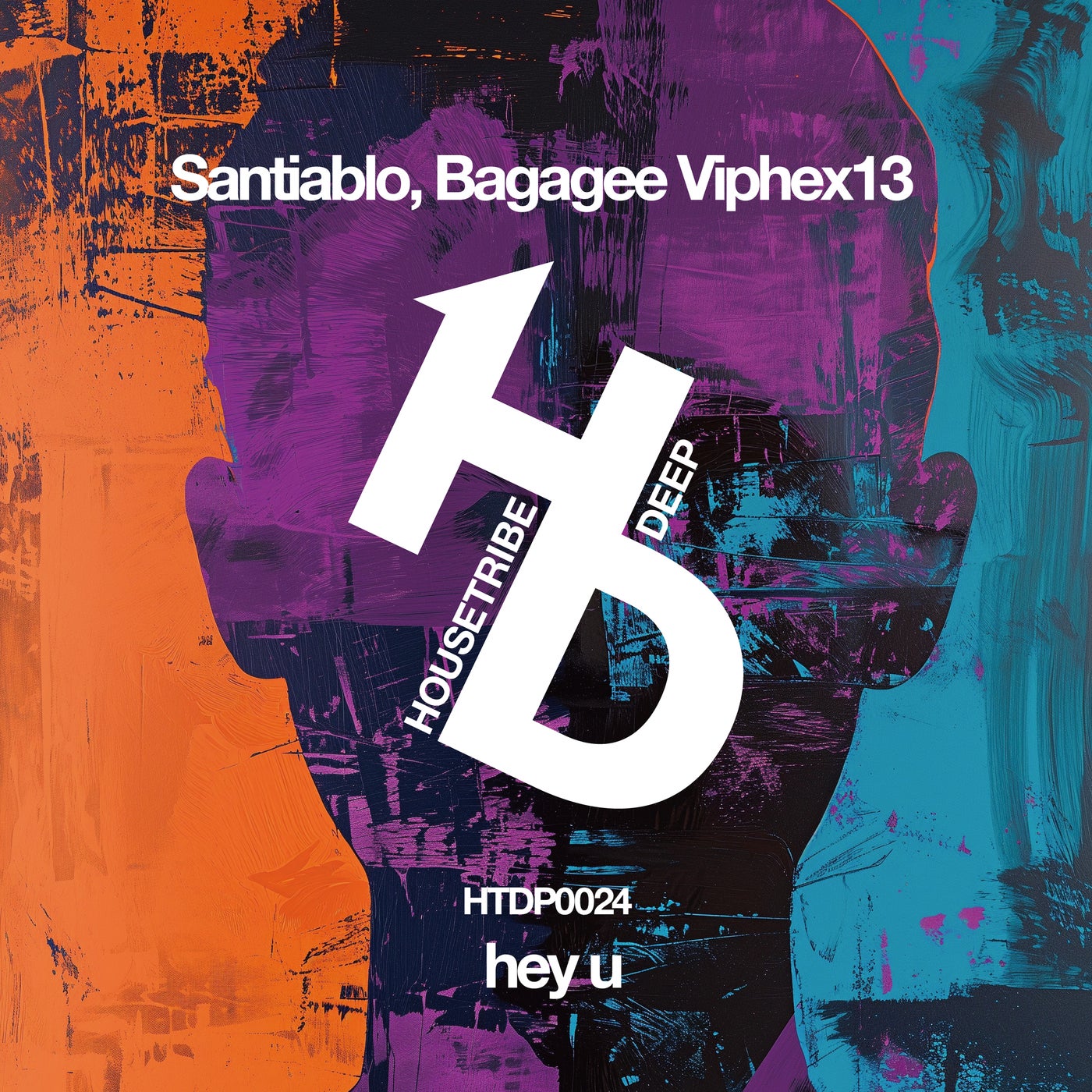 Cover - Bagagee Viphex13, SANTIABLO - hey u (Original Mix) Promo tools