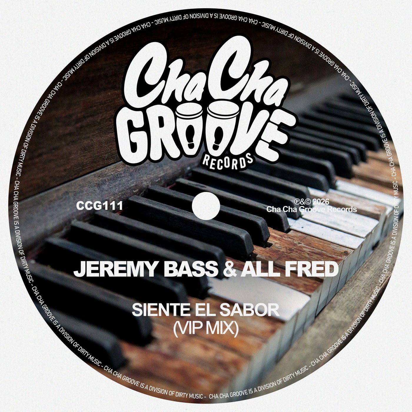Cover - Jeremy Bass, All Fred - Siente El Sabor (Extended VIP Mix) Promo tools