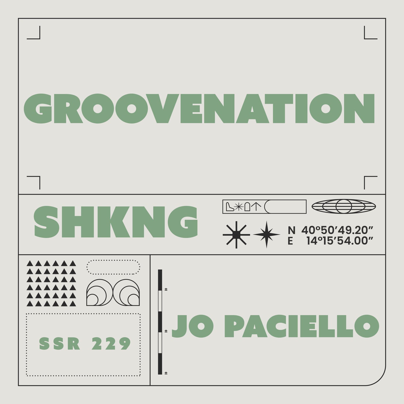 Cover - Jo Paciello - Groovenation (Extended Mix) Promo tools