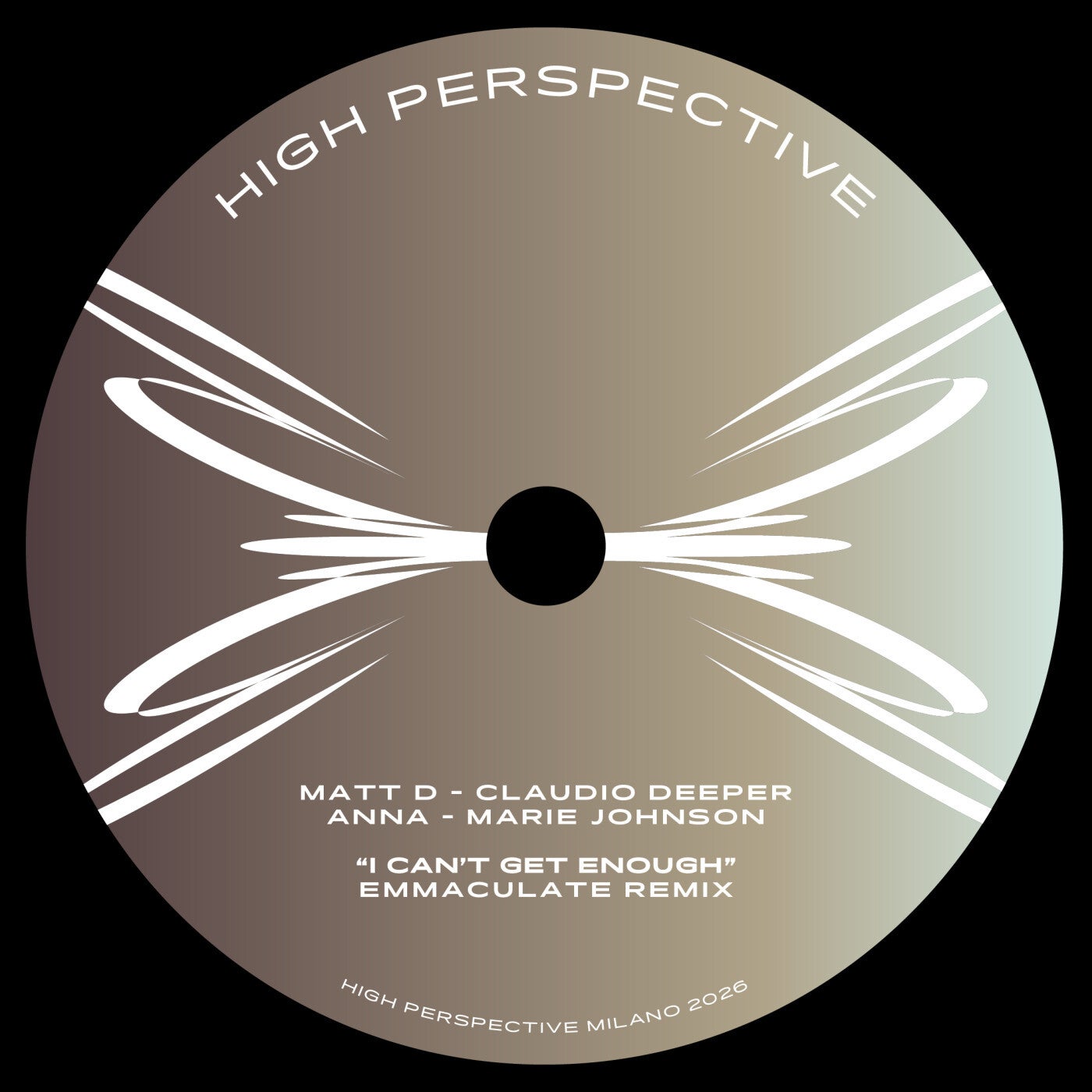 Cover - Matt D, Claudio Deeper, Anna-Marie Johnson - I Can't Get Enough (Emmaculate Remix) Promo tools