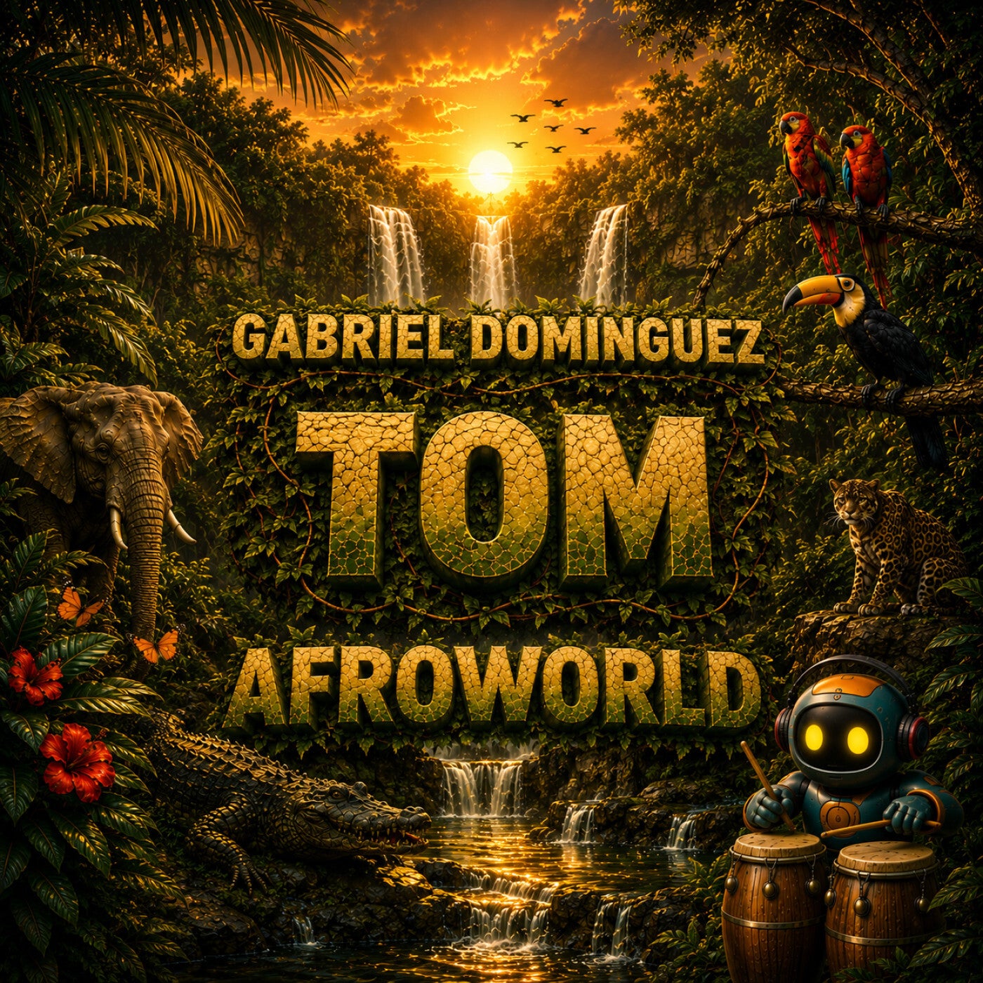 Cover - Gabriel Dominguez - TOM (Afroworld) Promo tools
