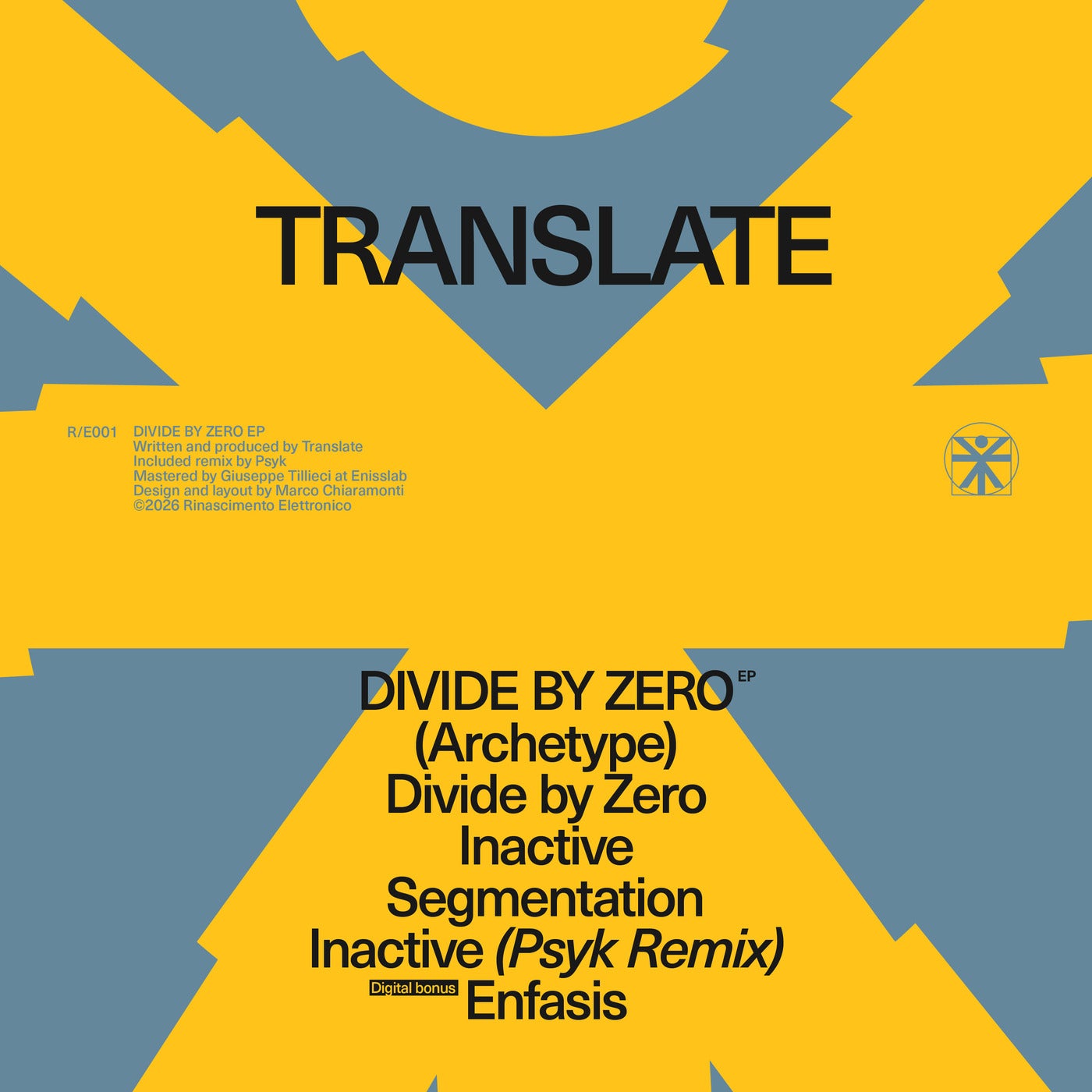 Cover - Translate - Divide by Zero (Original Mix) Promo tools