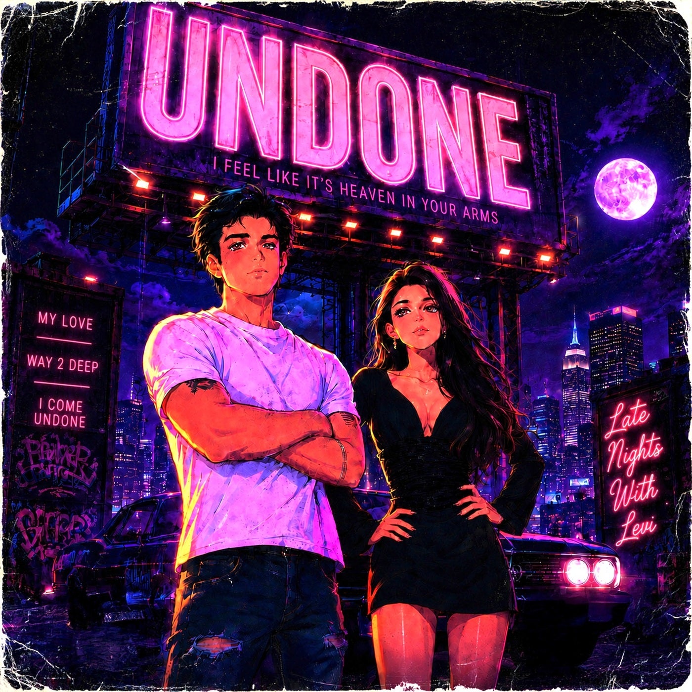 Cover - Levi, Halle Abadi - UNDONE (extended) Promo tools