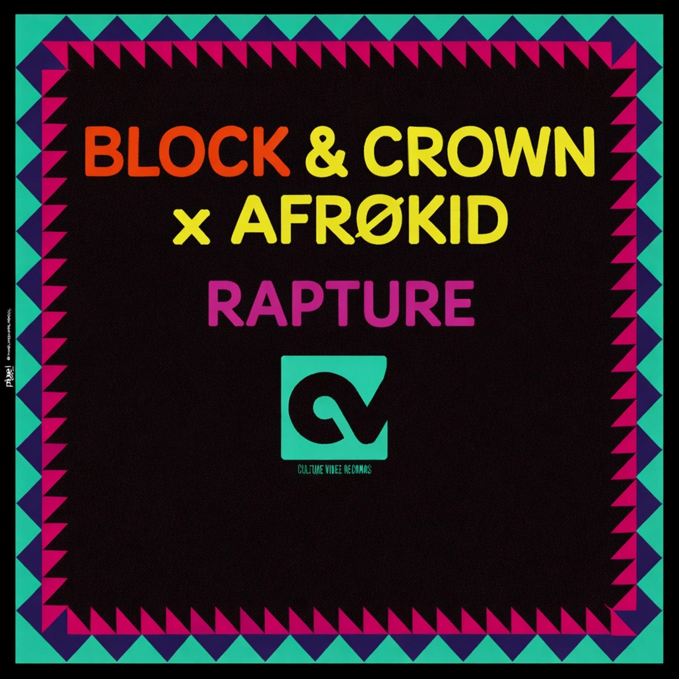 Cover - Block & Crown, Afrøkid - Rapture (Aphrodite Mix) Promo tools