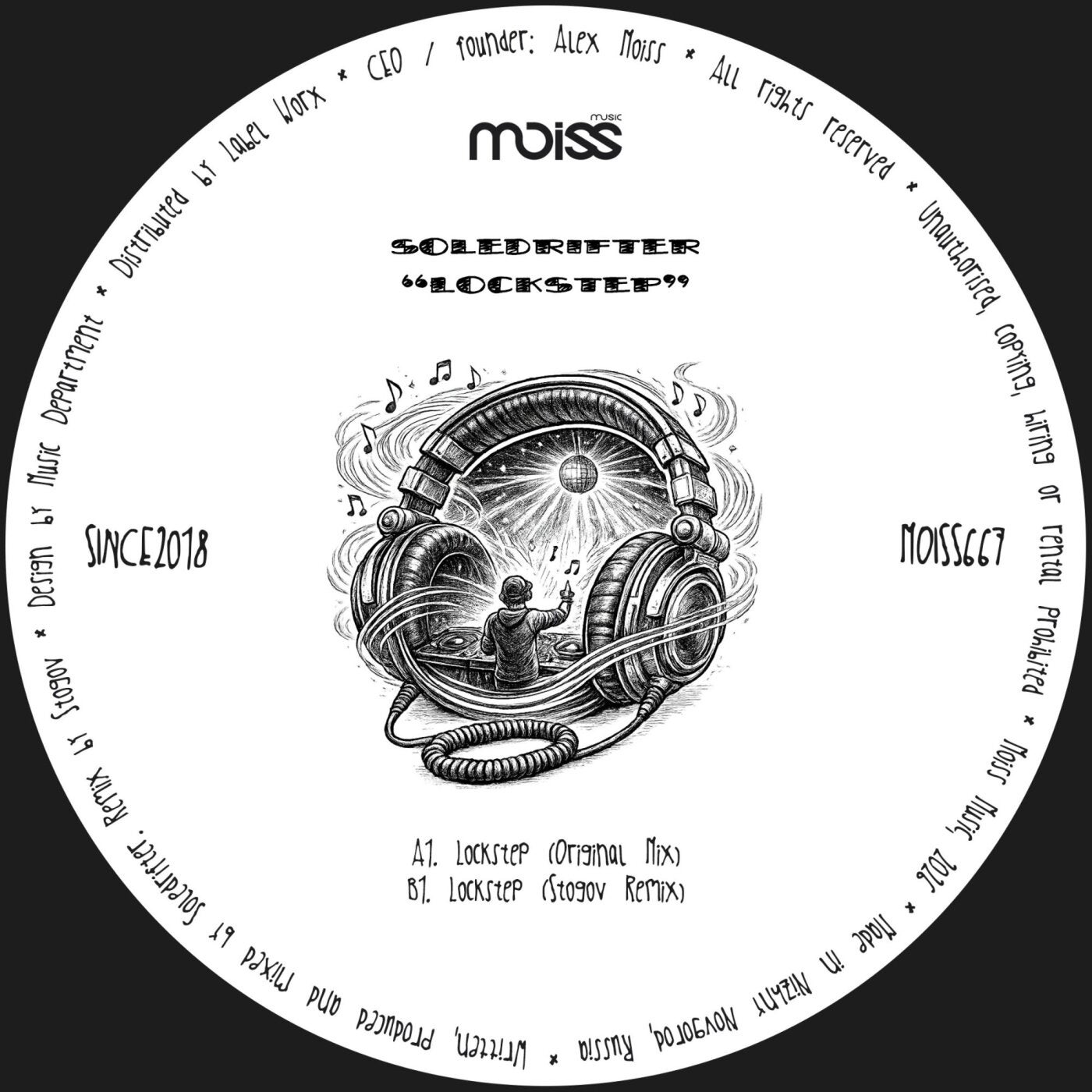 Cover - Soledrifter - Lockstep (Original Mix) Promo tools