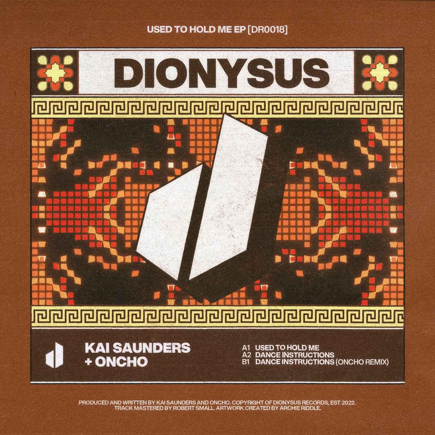 Cover - Kai Saunders - Dance Instructions (Oncho Remix) Promo tools