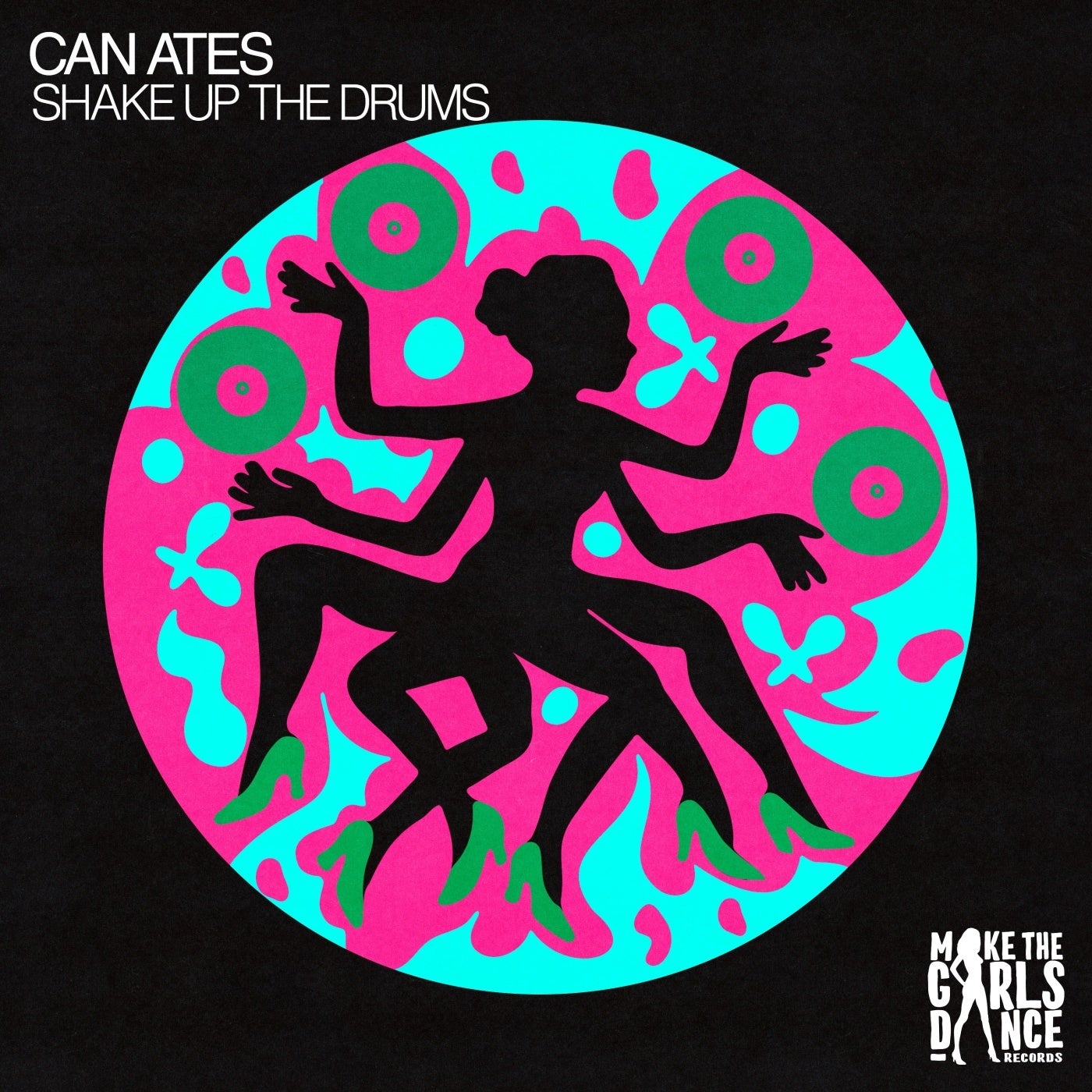 Cover - Can Ates - Shake Up The Drums (Extended Mix) Promo tools