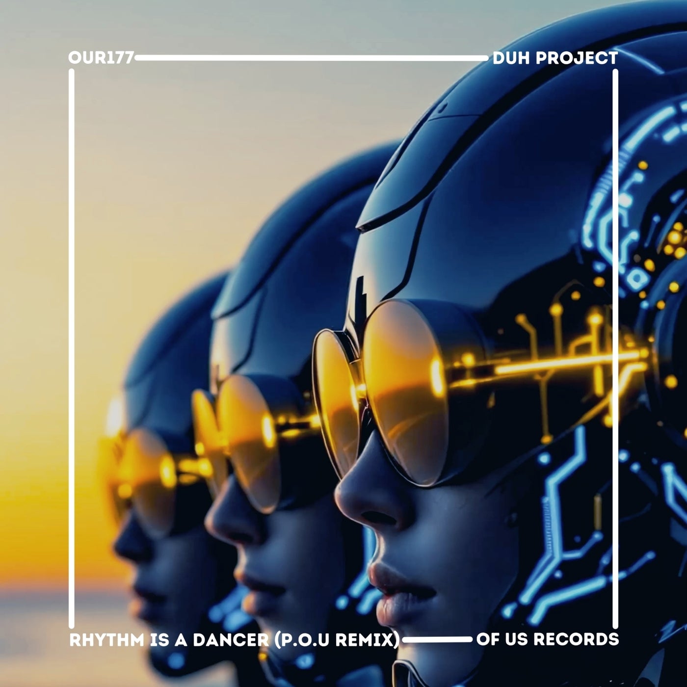 Cover - DUH PROJECT, P.O.U - Rhythm Is a Dancer (Original Mix) Promo tools