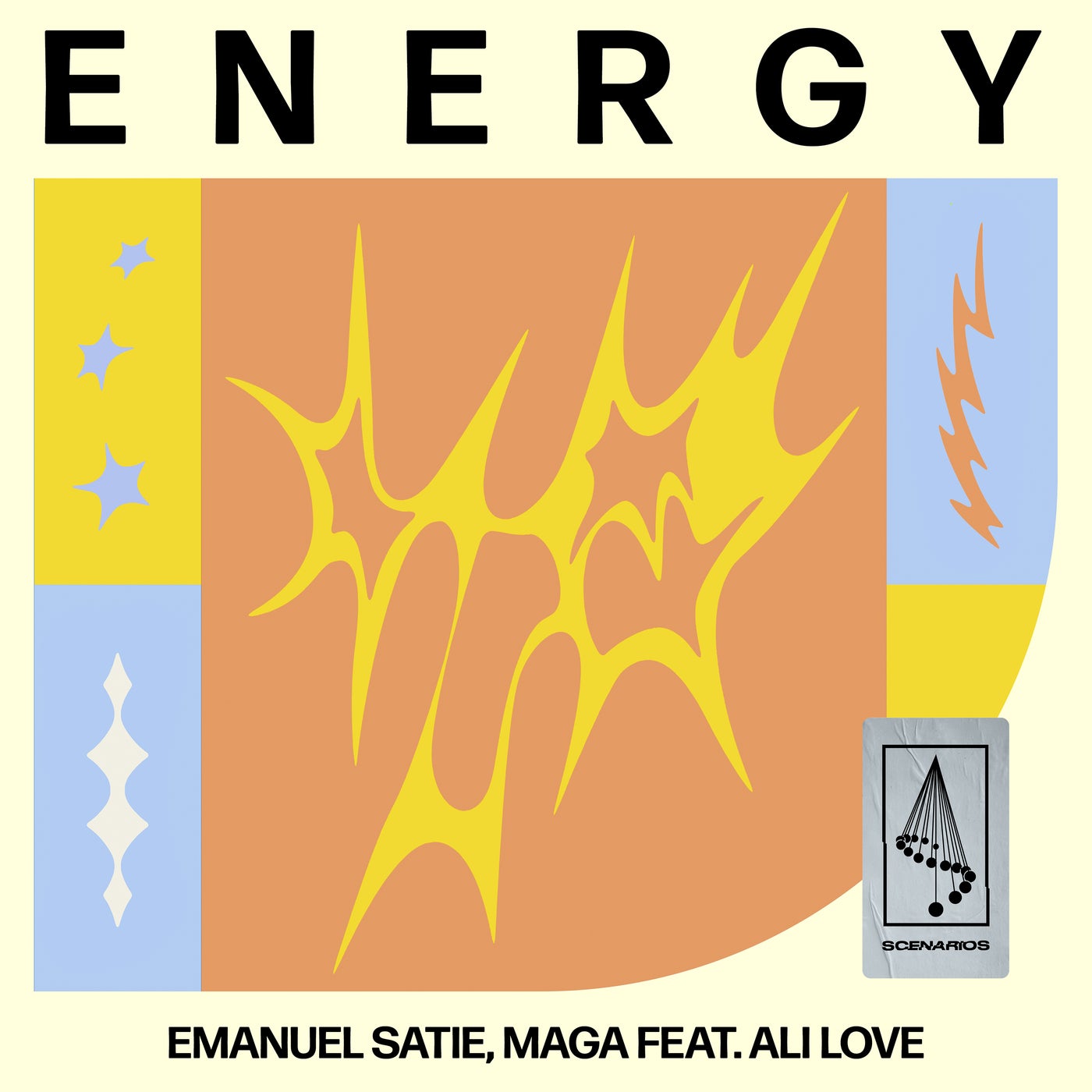 Cover - Emanuel Satie, Ali Love, Maga - Energy (Original Mix) Promo tools