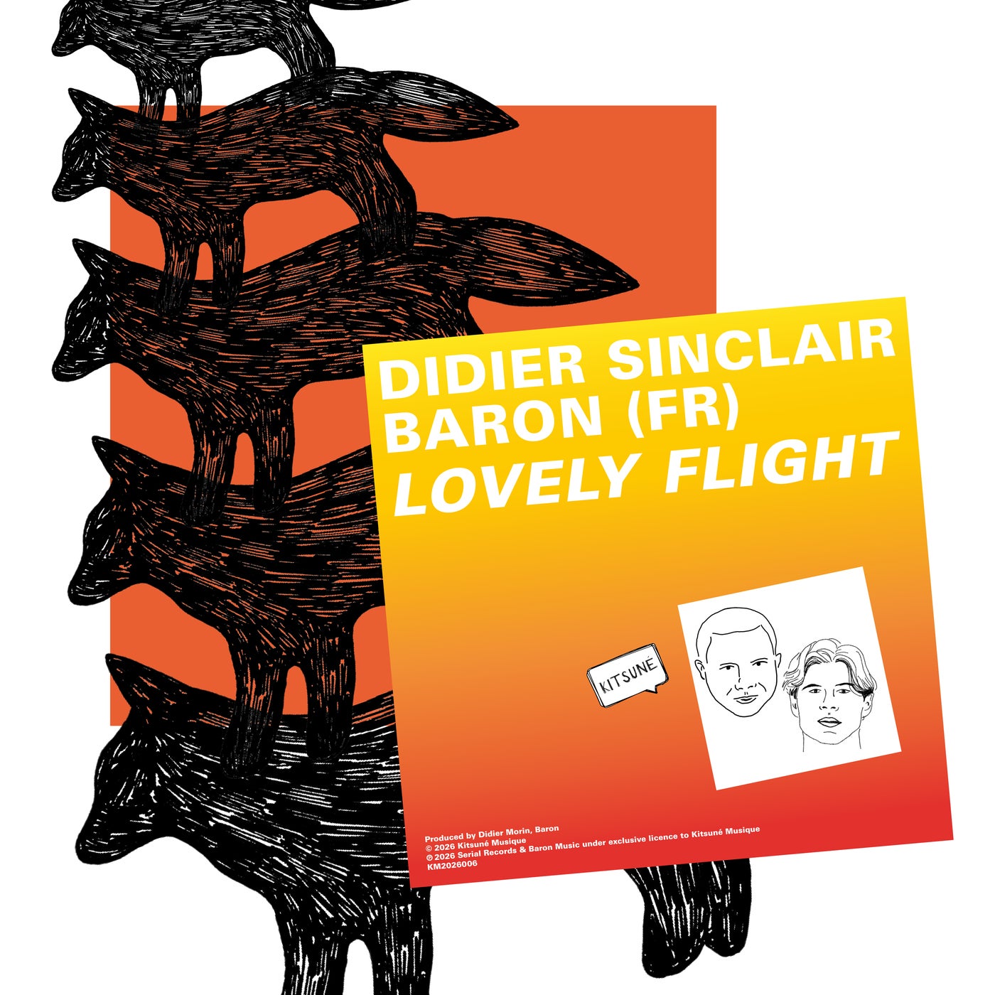 Cover - Didier Sinclair, Baron (FR) - Lovely Flight (Extended) Promo tools