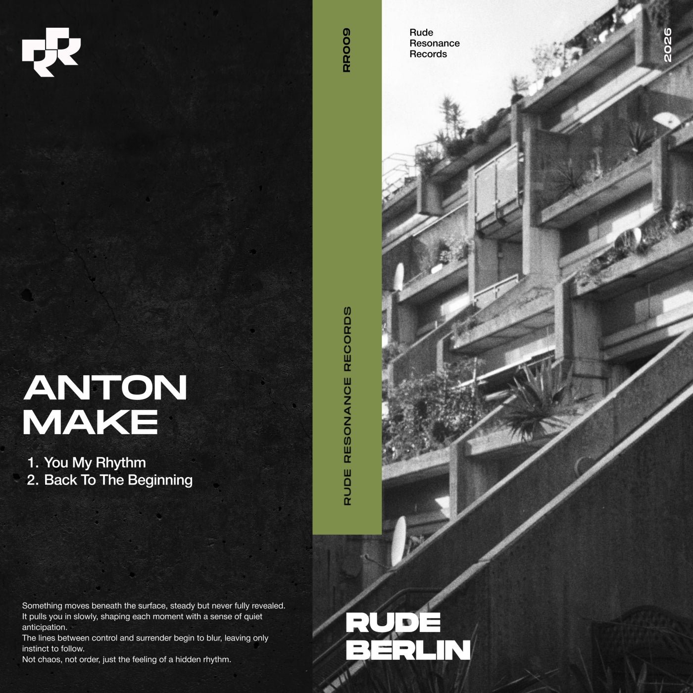 Cover - Anton Make - You My Rhythm (Original Mix) Promo tools