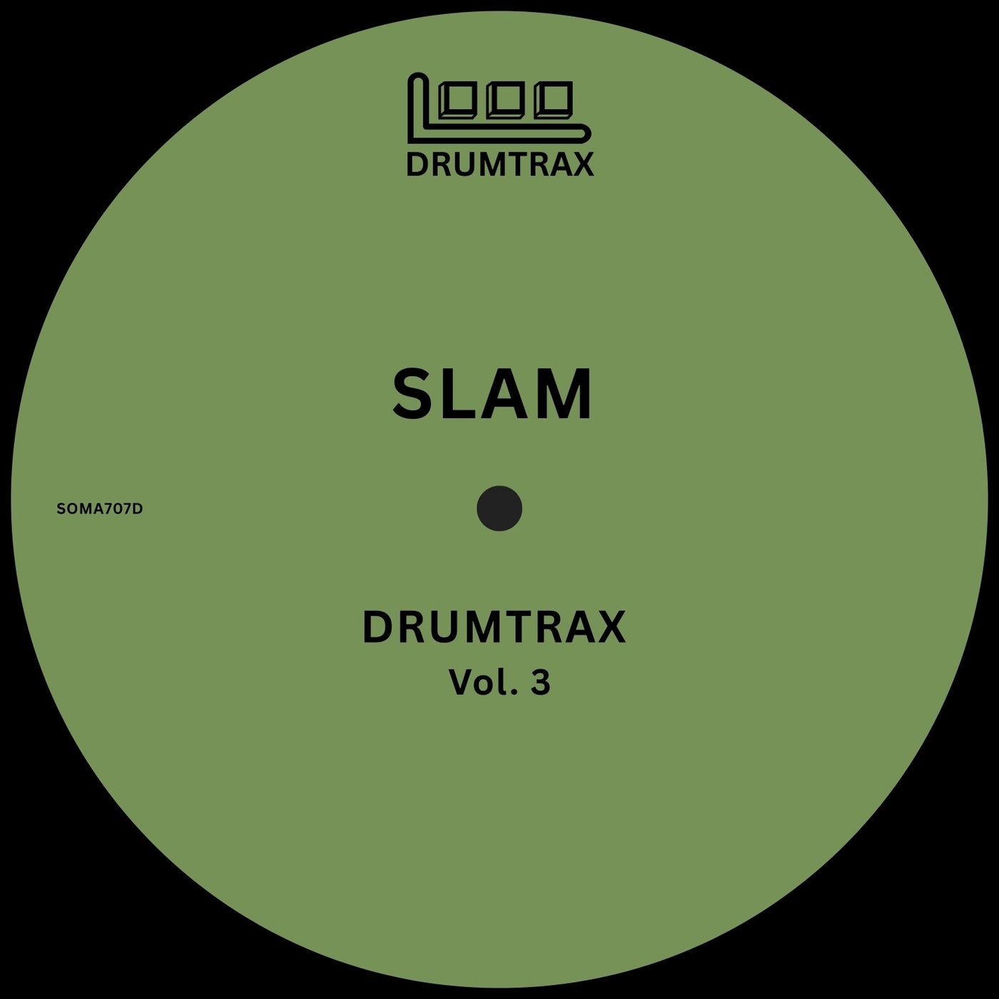 Cover - Slam - DRUMTRAX Vol. 3 (Original Mix) Promo tools