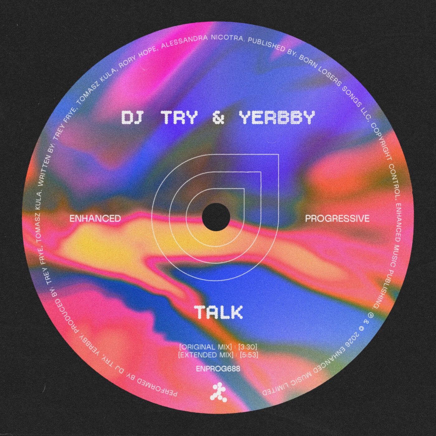Cover - yerbby, dj try - Talk (Extended Mix) Promo tools