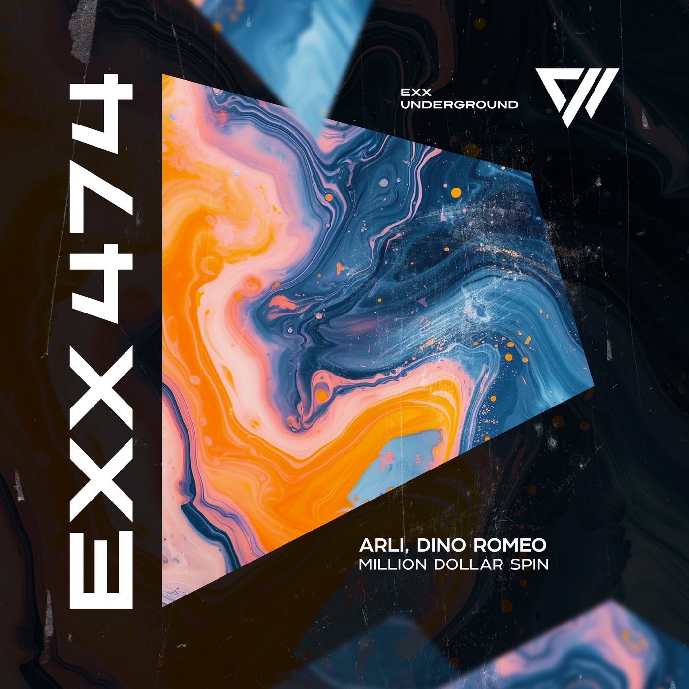 Cover - Dino Romeo, Arli (AL) - Million Dollar Spin (Extended Mix) Promo tools