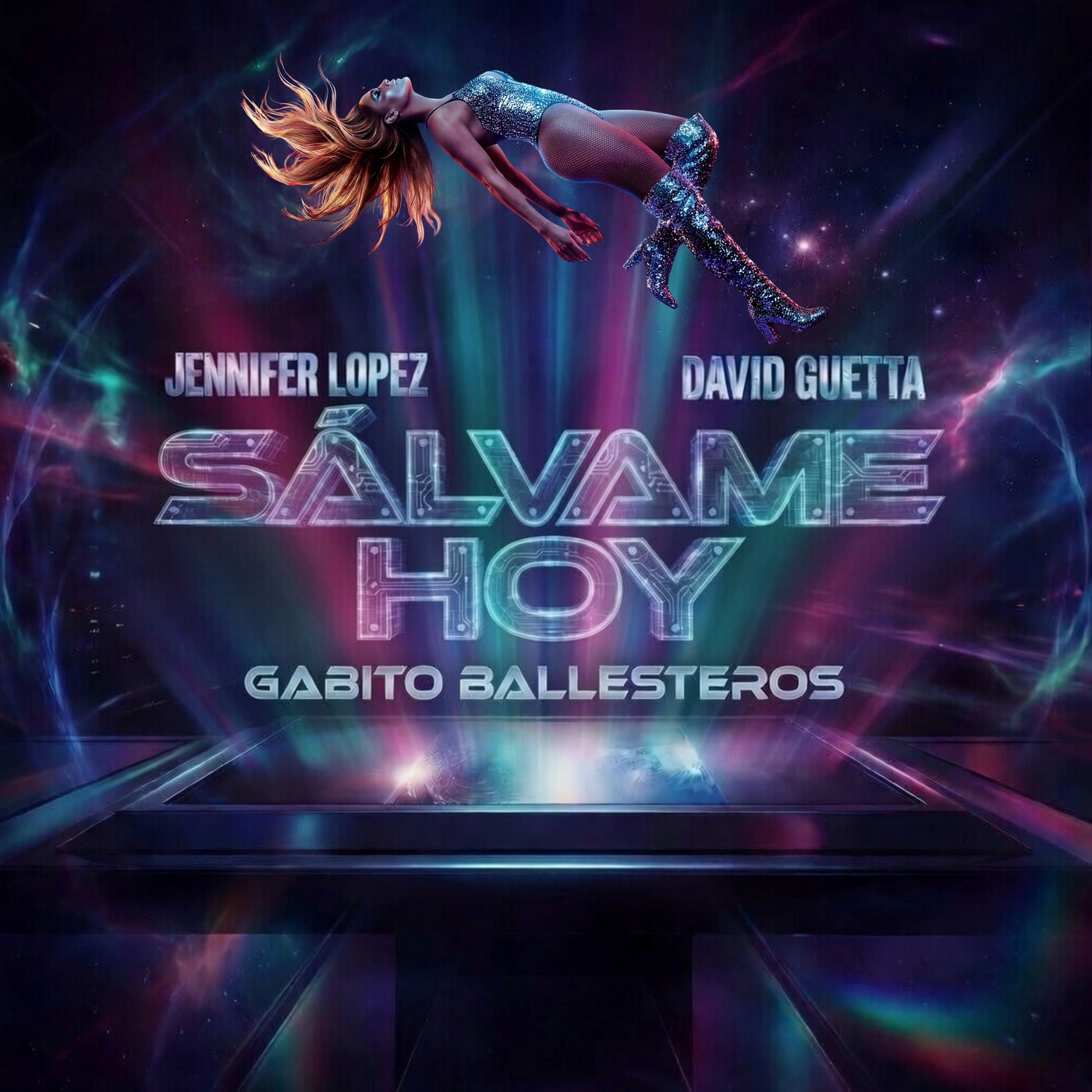 Cover - David Guetta, Jennifer Lopez, Gabito Ballesteros - Salvame Hoy (feat. Gabito Ballesteros) (Original Mix) Promo tools